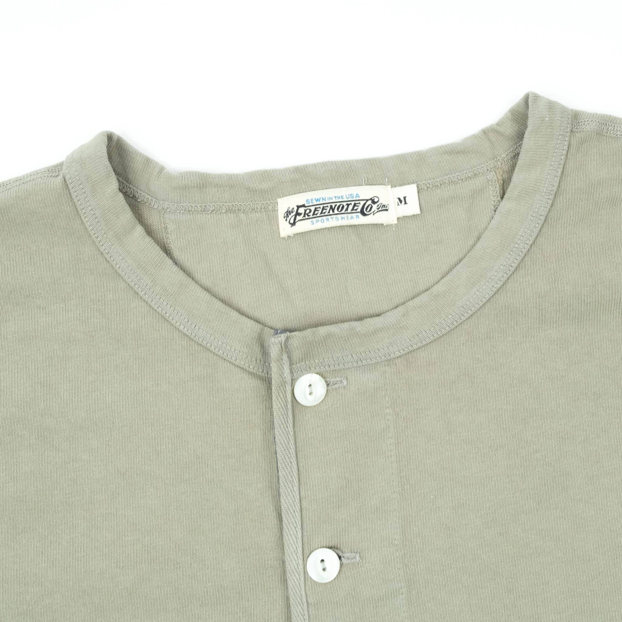 13 Ounce Henley L/S <span>Sage</span> - Image 3