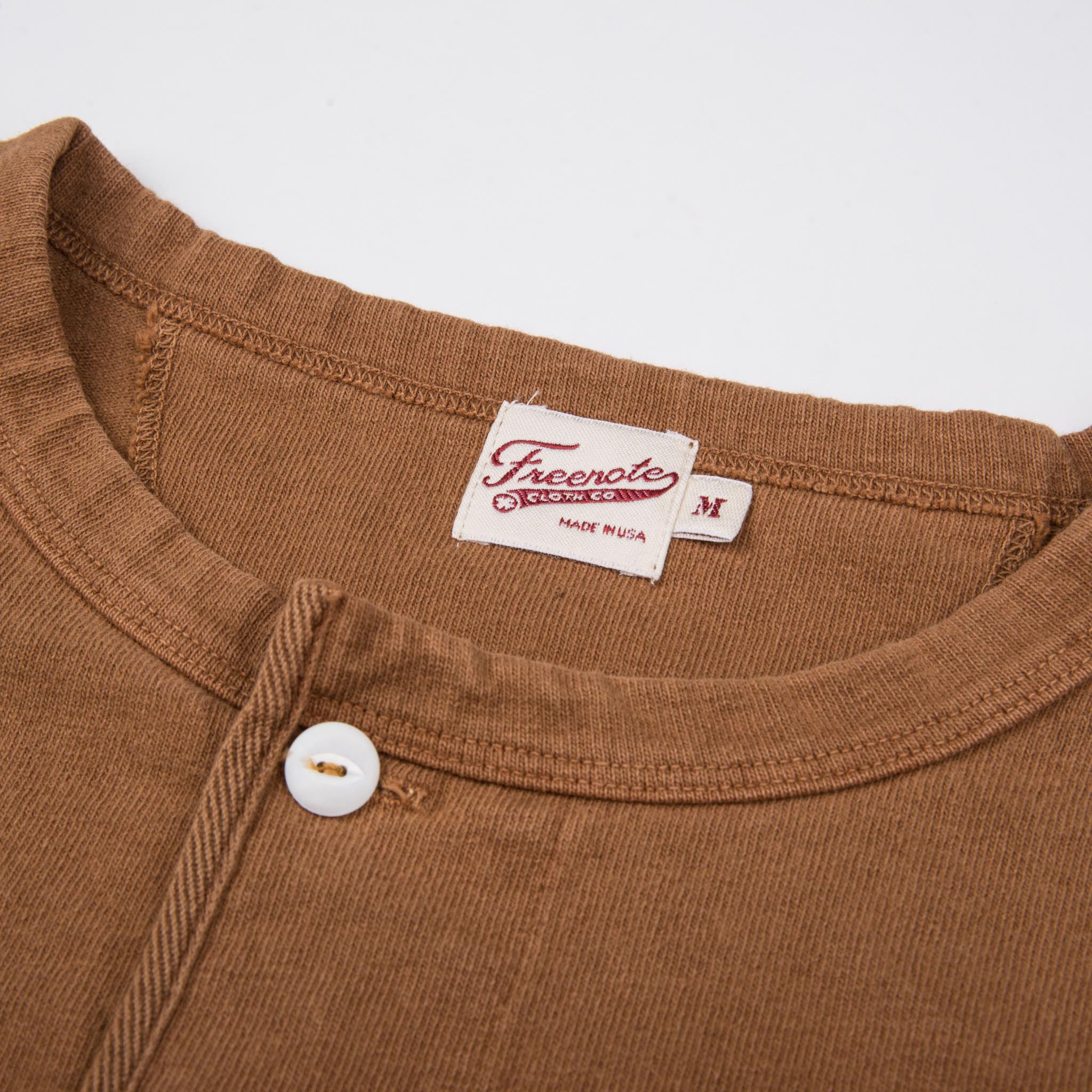 13 Ounce Henley L/S <span>Tobacco</span> - Image 5