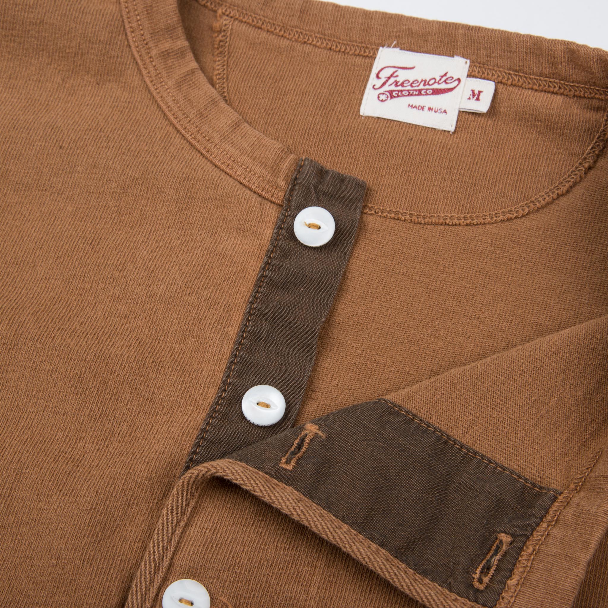 13 Ounce Henley L/S <span>Tobacco</span> - Image 7
