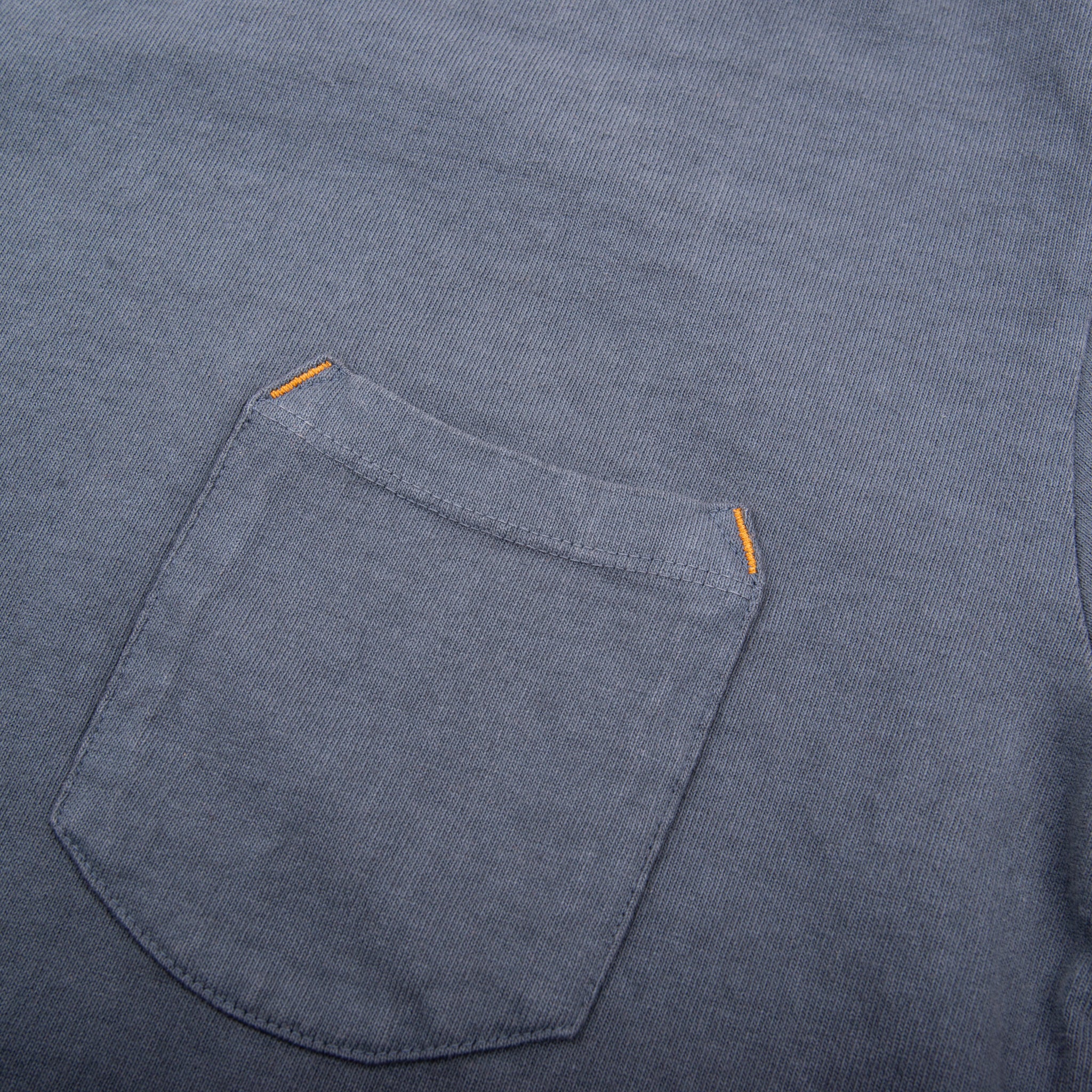 13 Ounce Pocket T-Shirt <span>Faded Blue</span> - Image 3