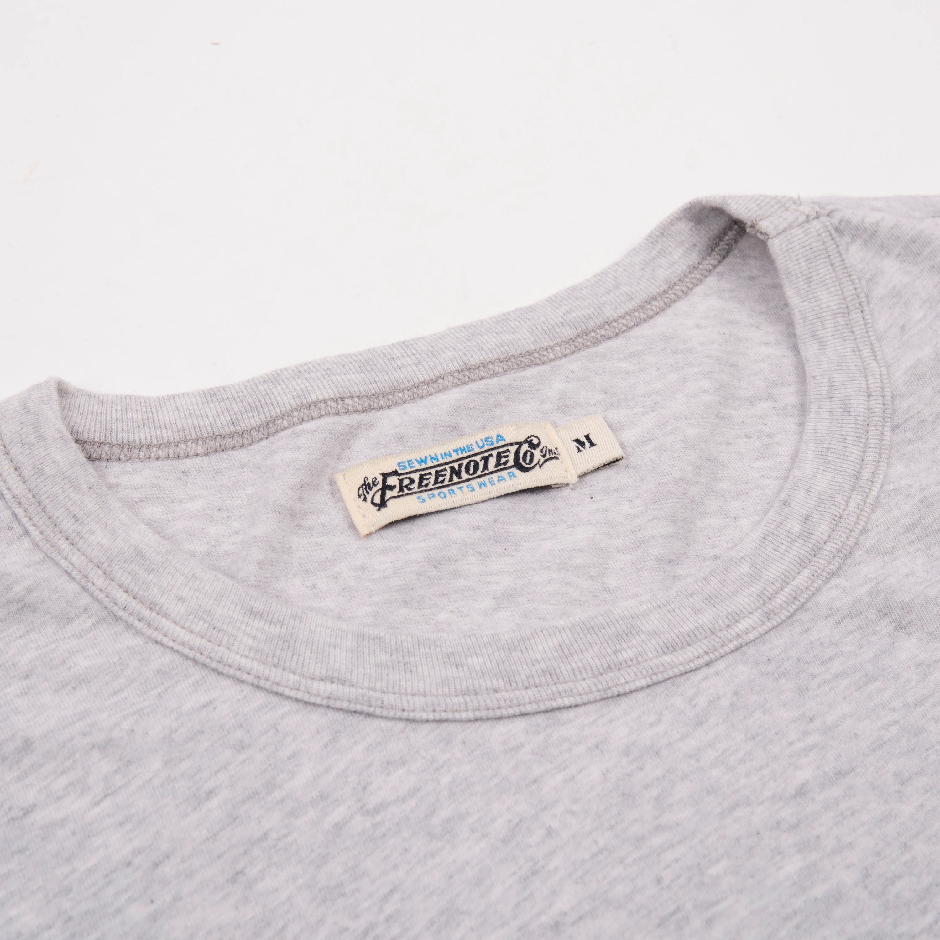7 Ounce Pocket T-Shirt Heather Grey - Image 2