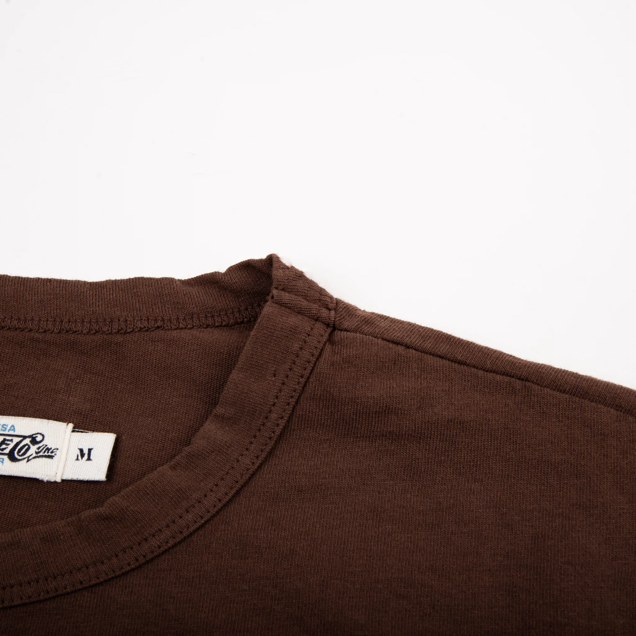 9 Ounce Pocket T-Shirt <span> Chocolate </span> - Image 4