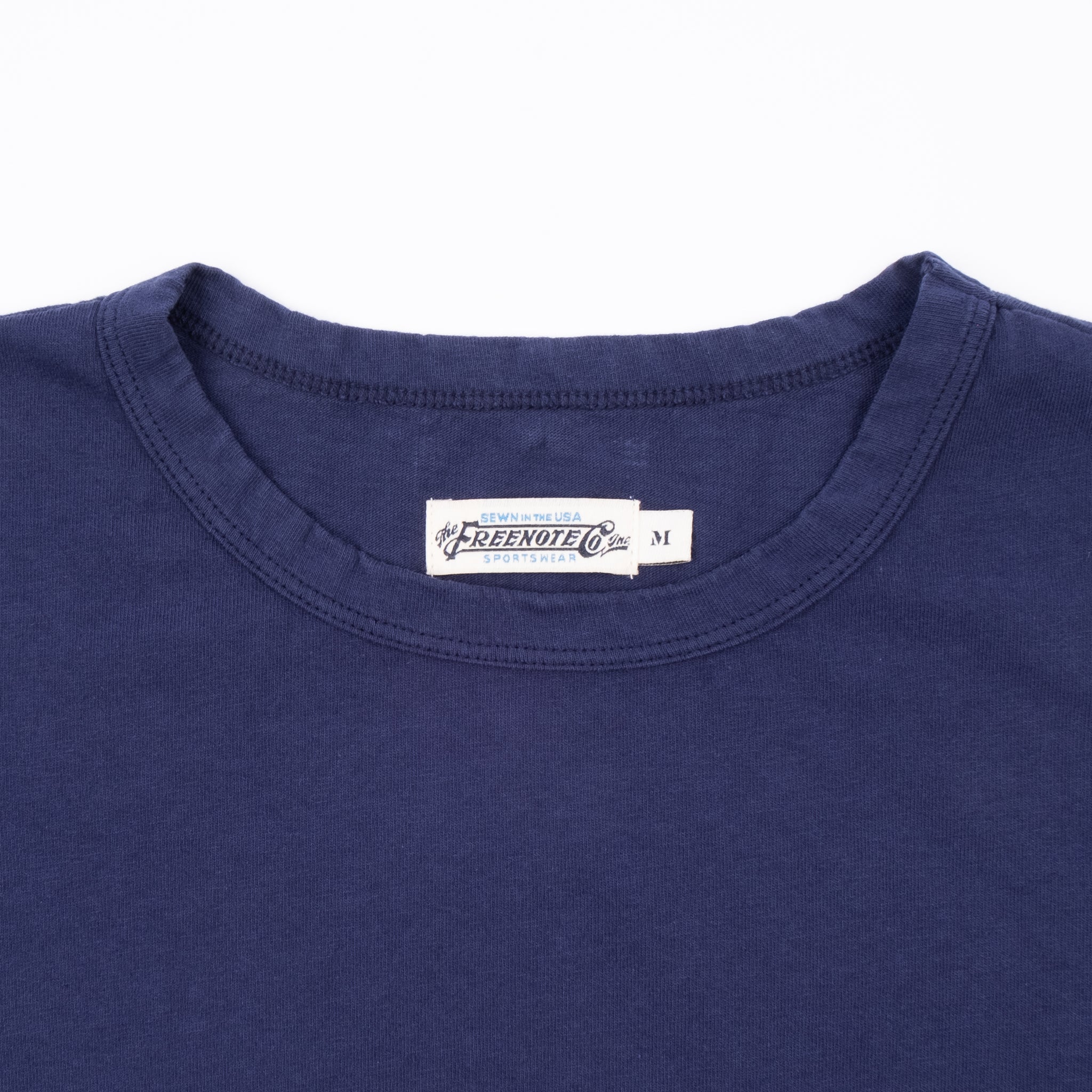 9 Ounce Pocket T-Shirt Navy - Image 3