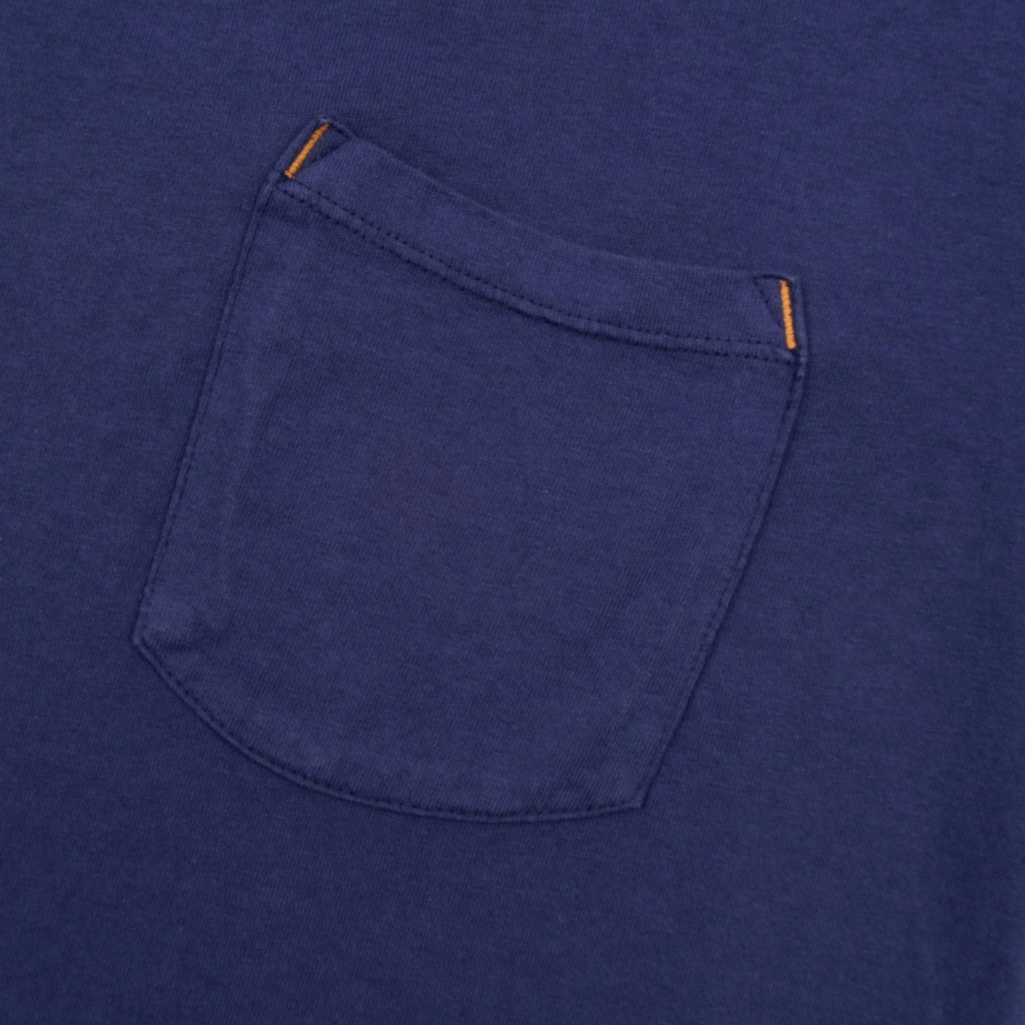 9 Ounce Pocket T-Shirt Navy - Image 4