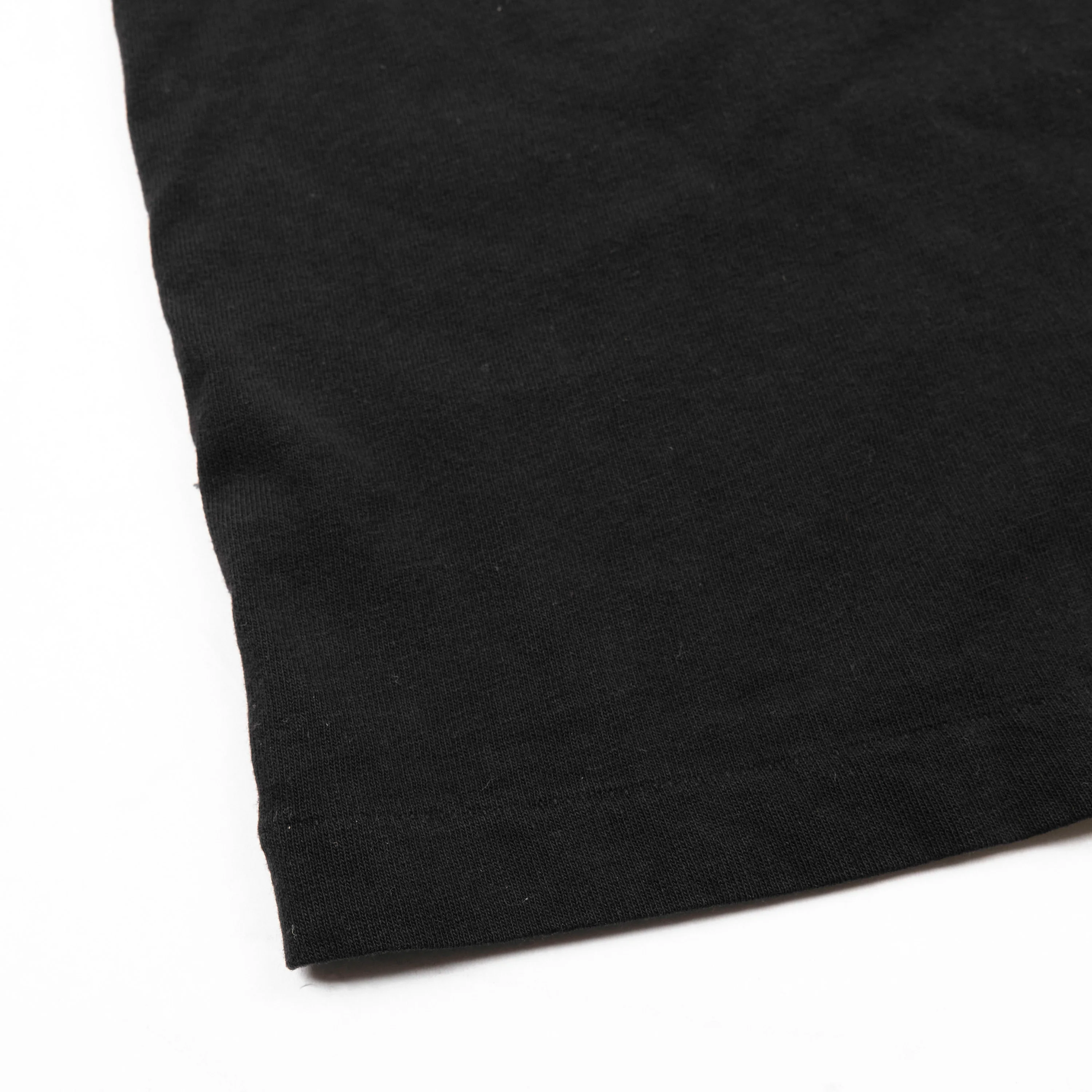 9 Ounce Pocketless T-Shirt Black - Image 4