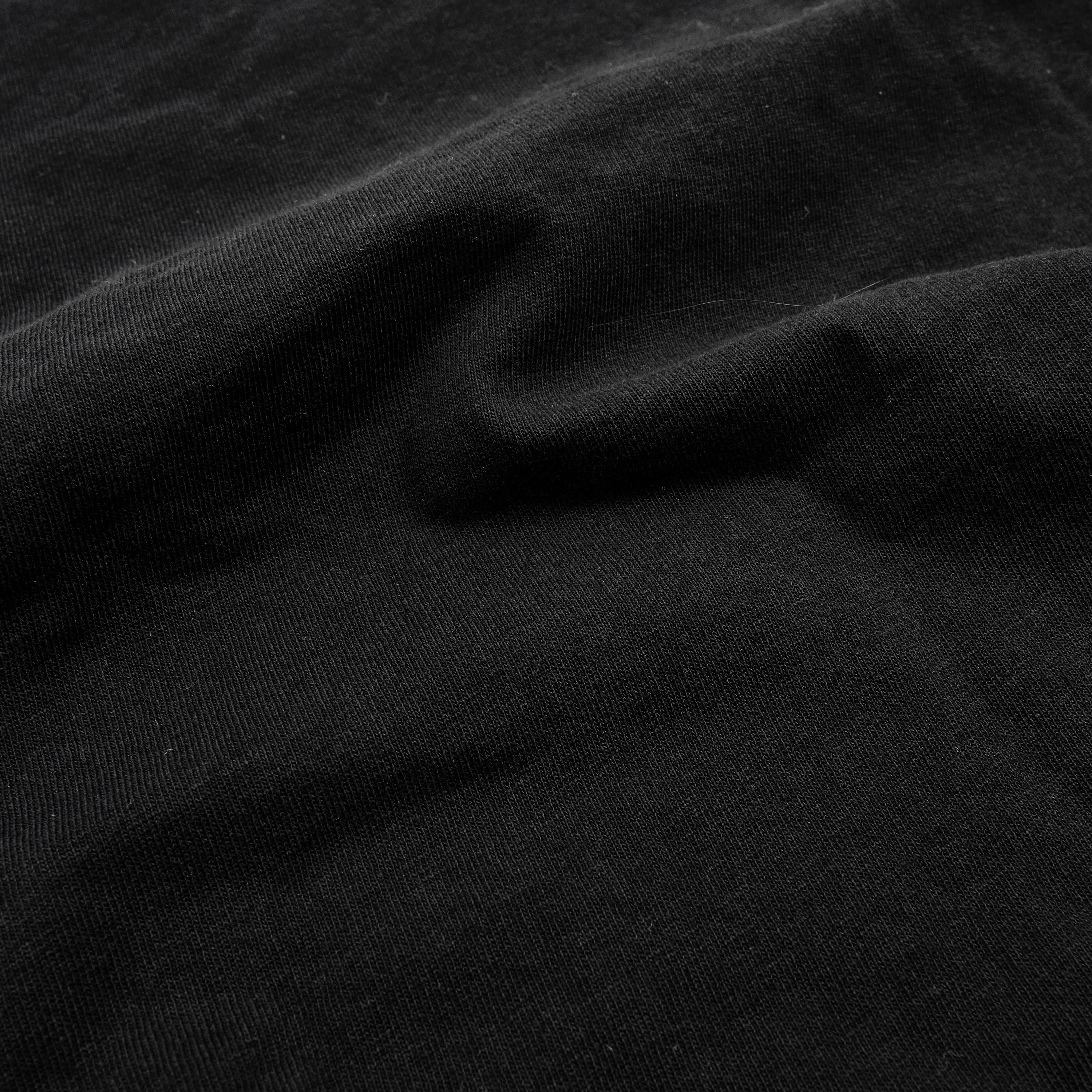 9 Ounce Pocketless T-Shirt Black - Image 5