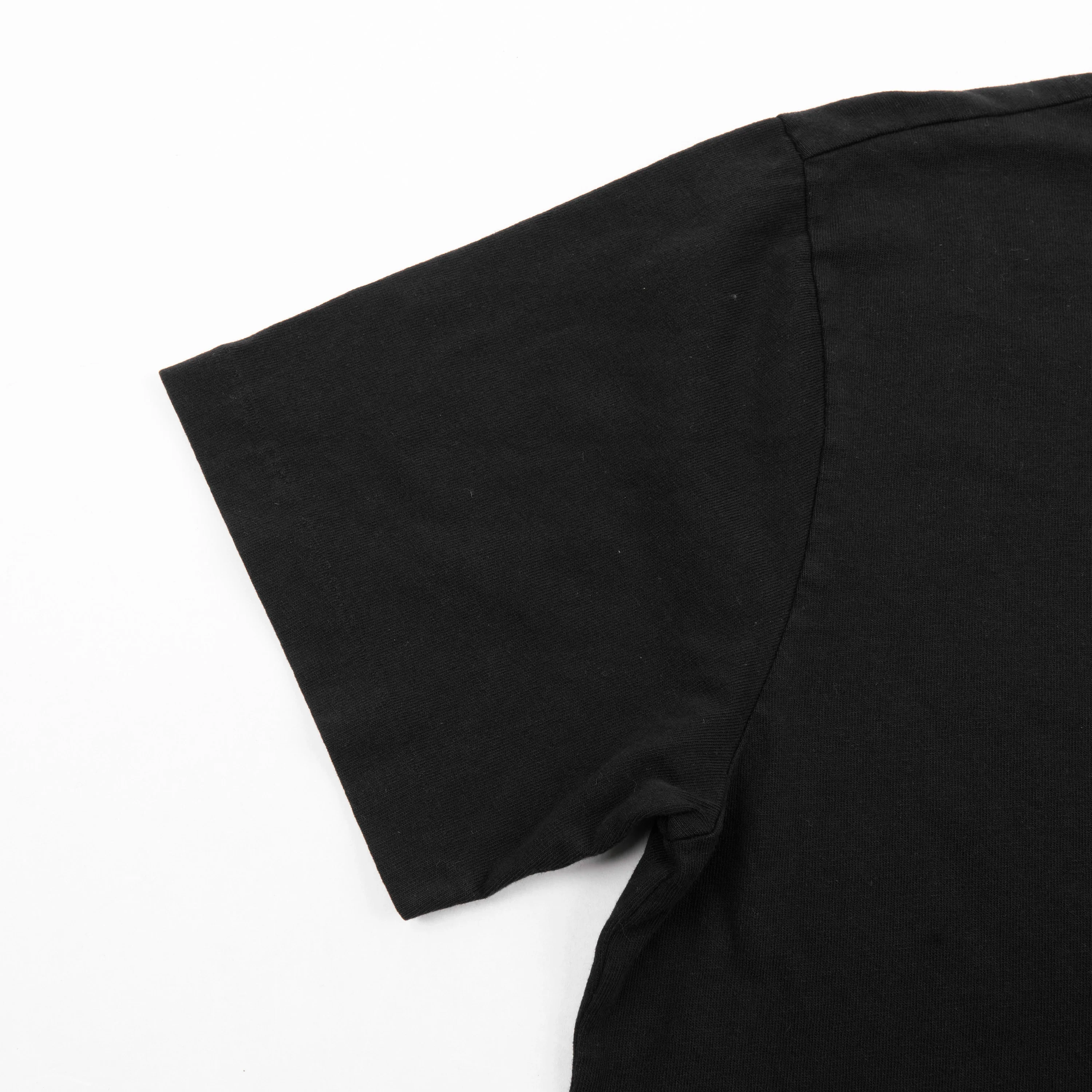 9 Ounce Pocketless T-Shirt Black - Image 6