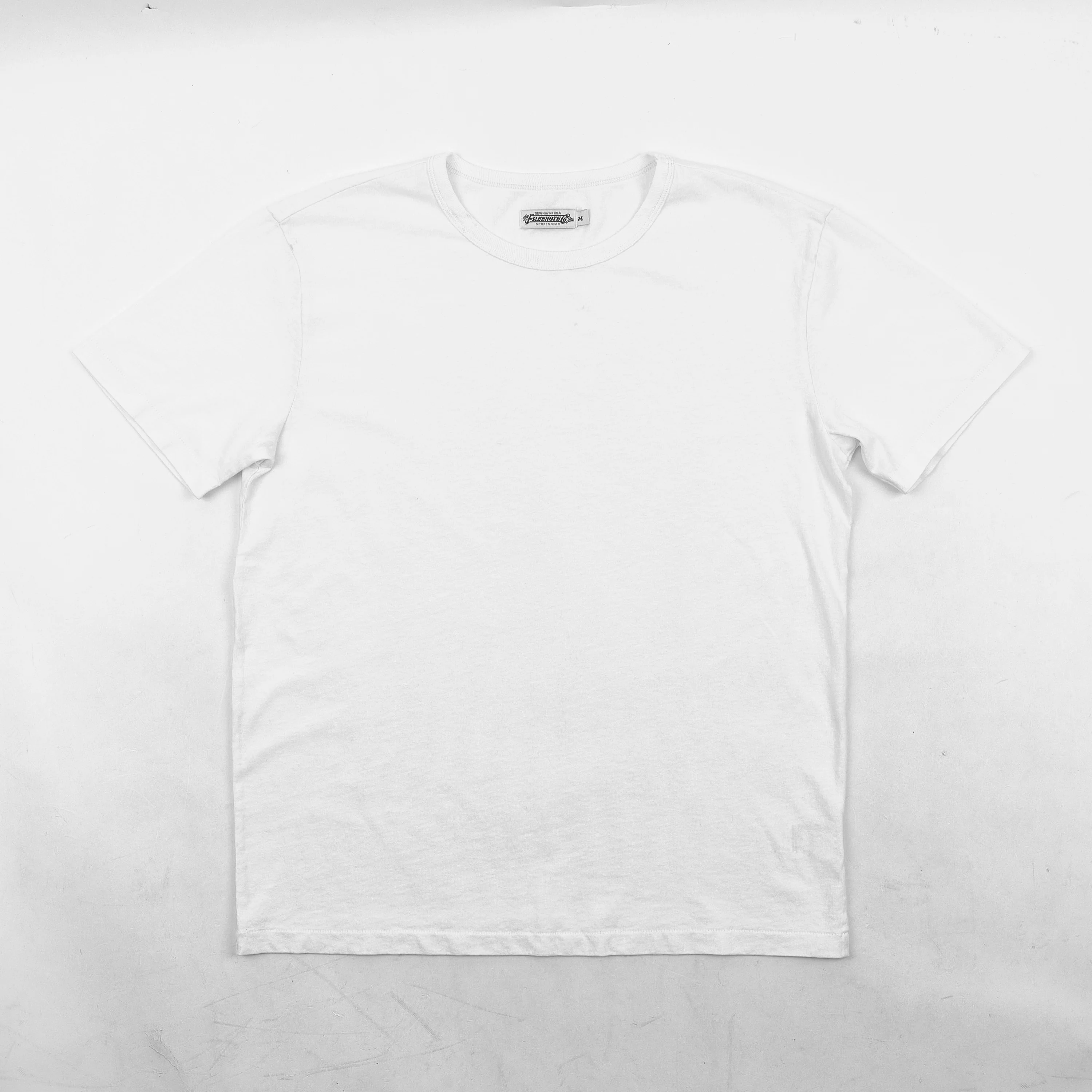 9 Ounce Pocketless T-Shirt White - Image 2