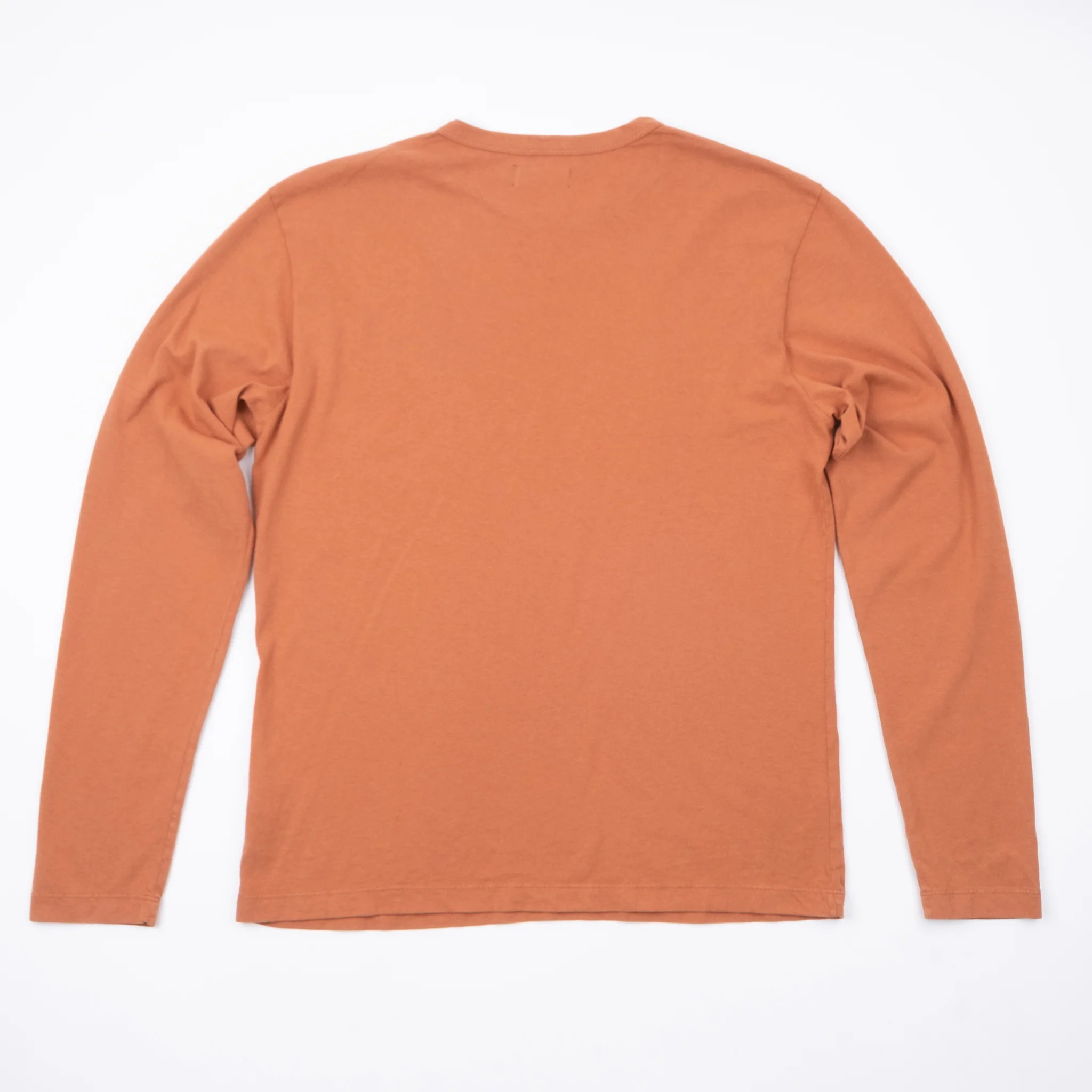 9 Ounce T-Shirt L/S <span> Rust </span> - Image 4