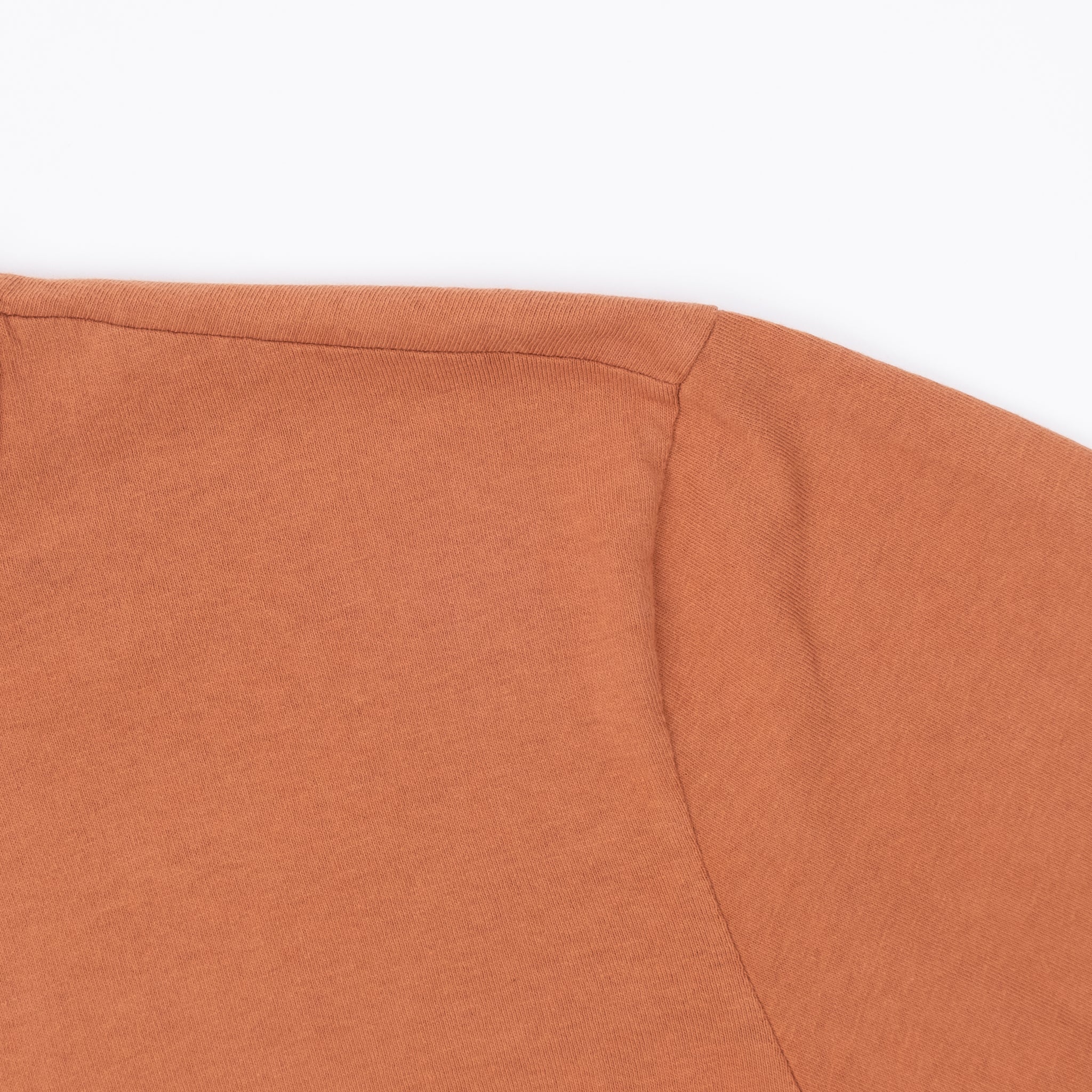 9 Ounce T-Shirt L/S <span> Rust </span> - Image 5