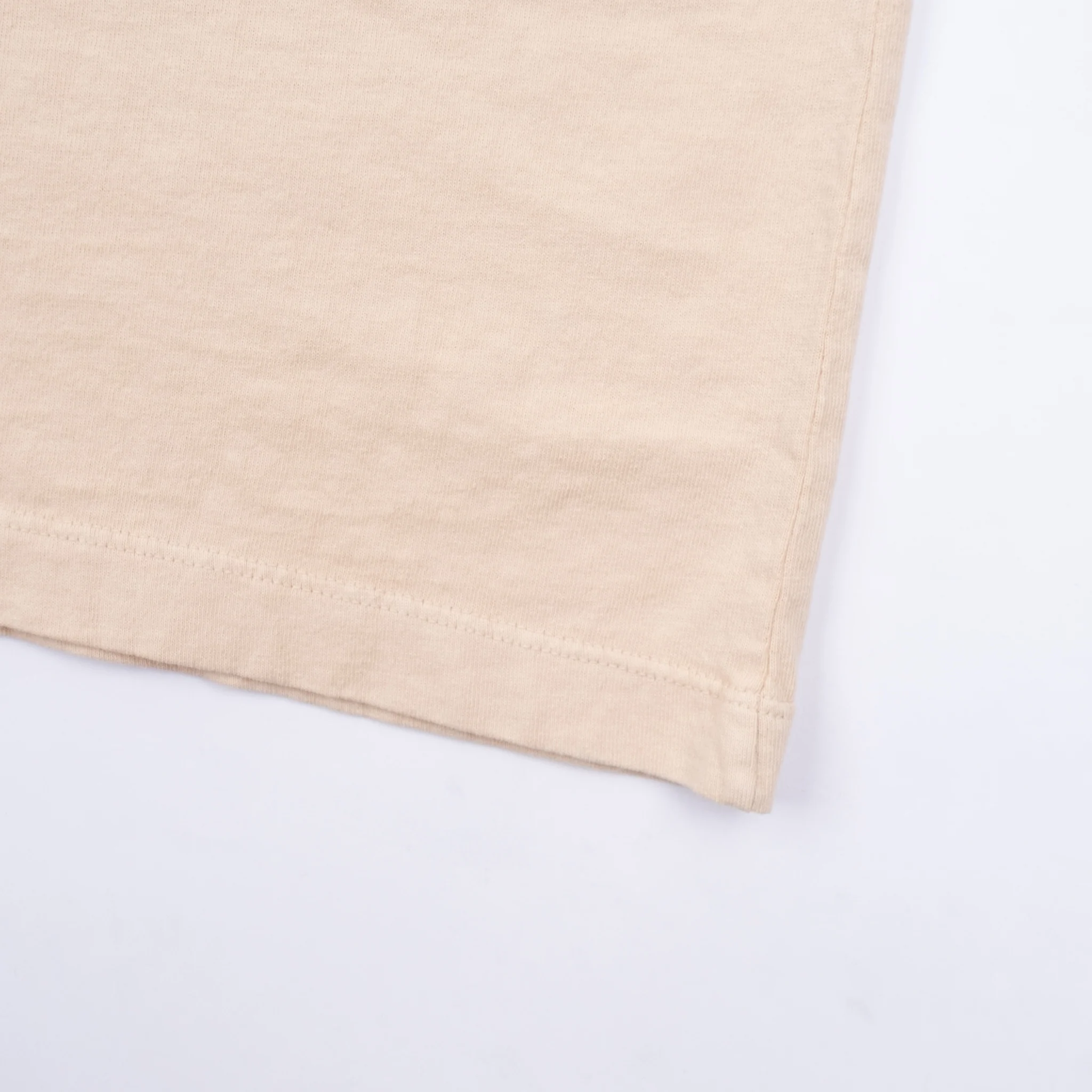 9 Ounce T-Shirt L/S <span> Cream </span> - Image 4