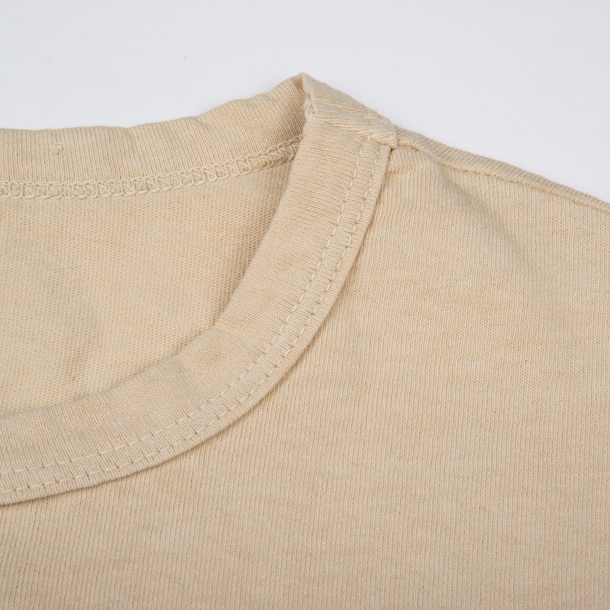 9 Ounce Pocket T-Shirt <span> Cream </span> - Image 5