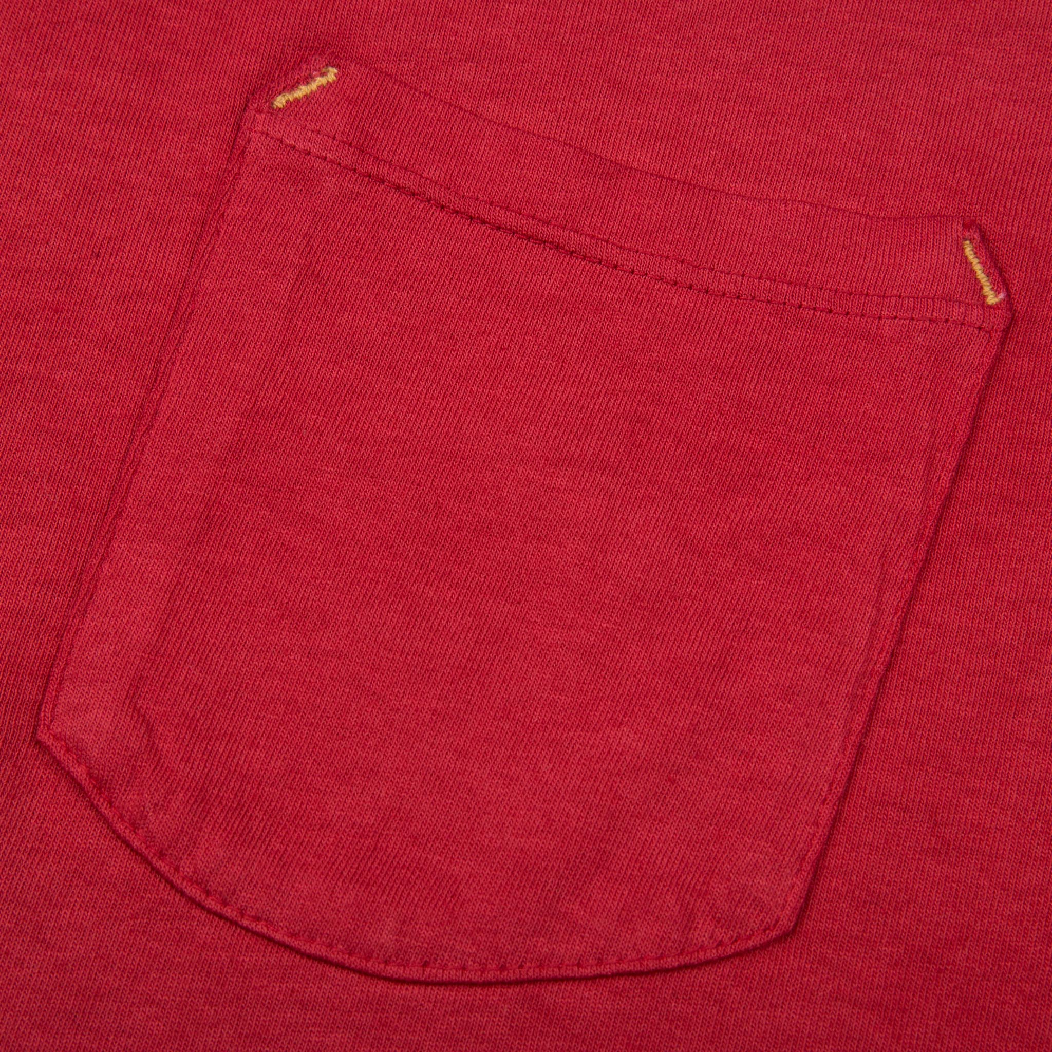 9 Ounce Pocket T-Shirt <span> Red </span> - Image 6