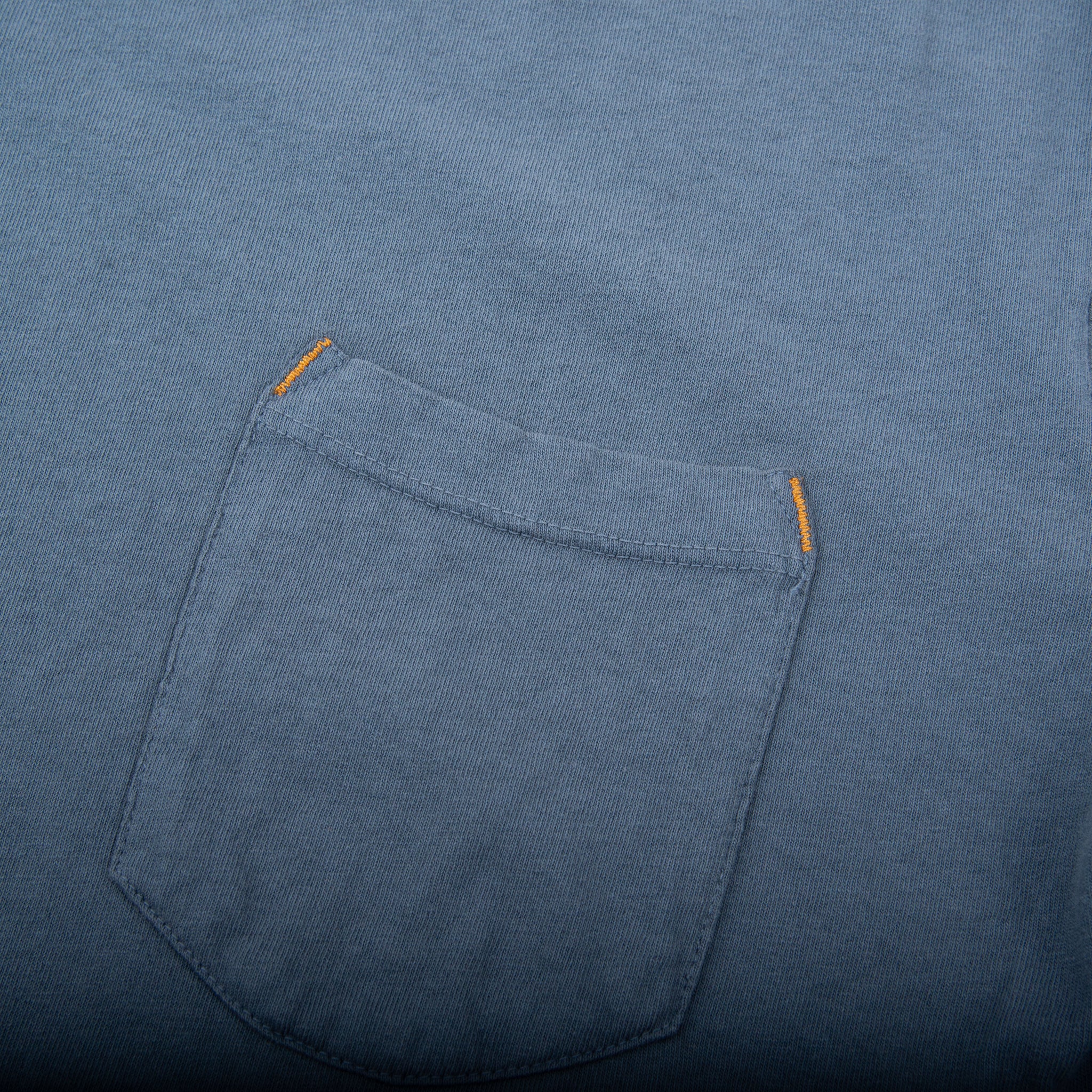 9 Ounce Pocket T-Shirt <span> Blue </span> - Image 3