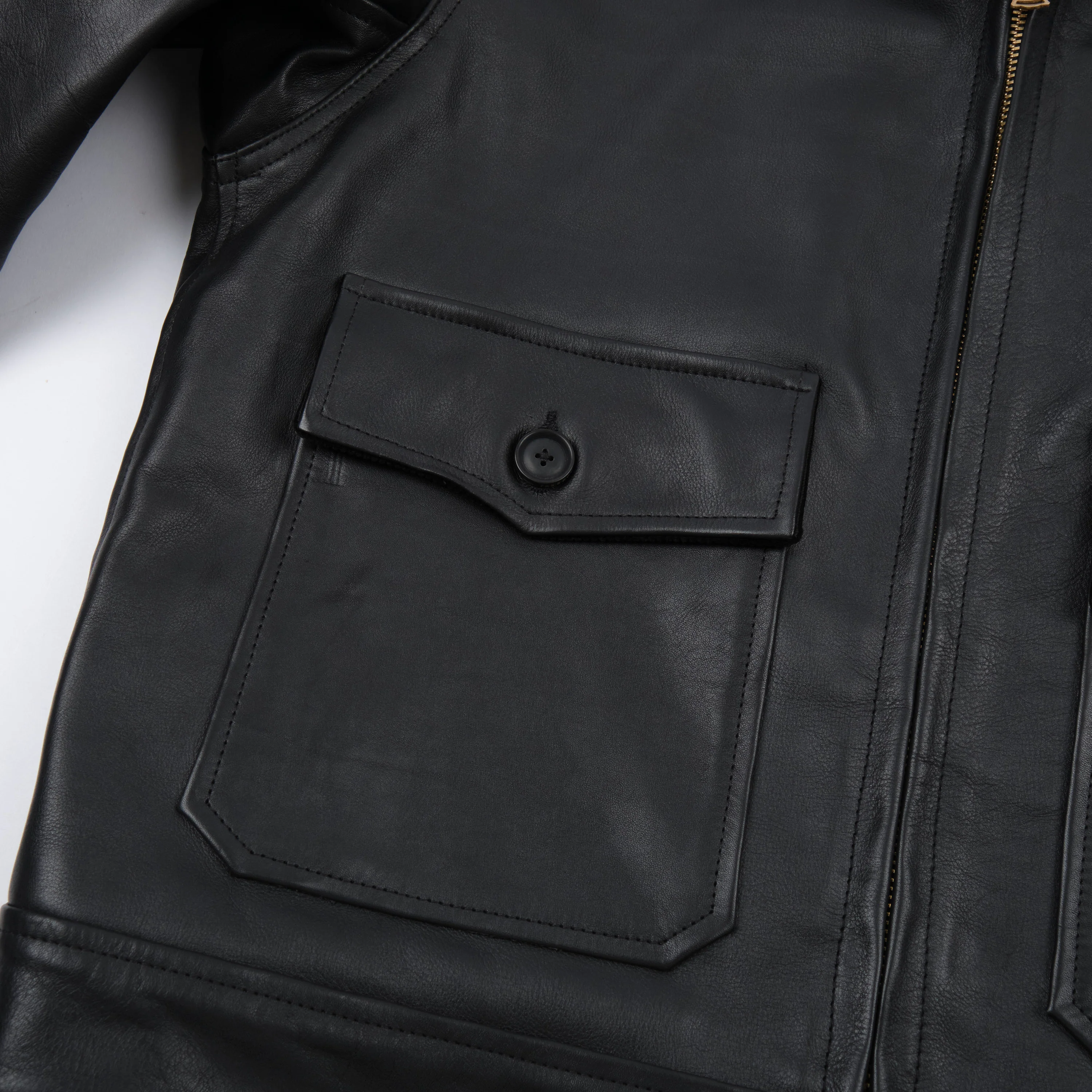 Alcorn Leather Black Cowhide - Image 4