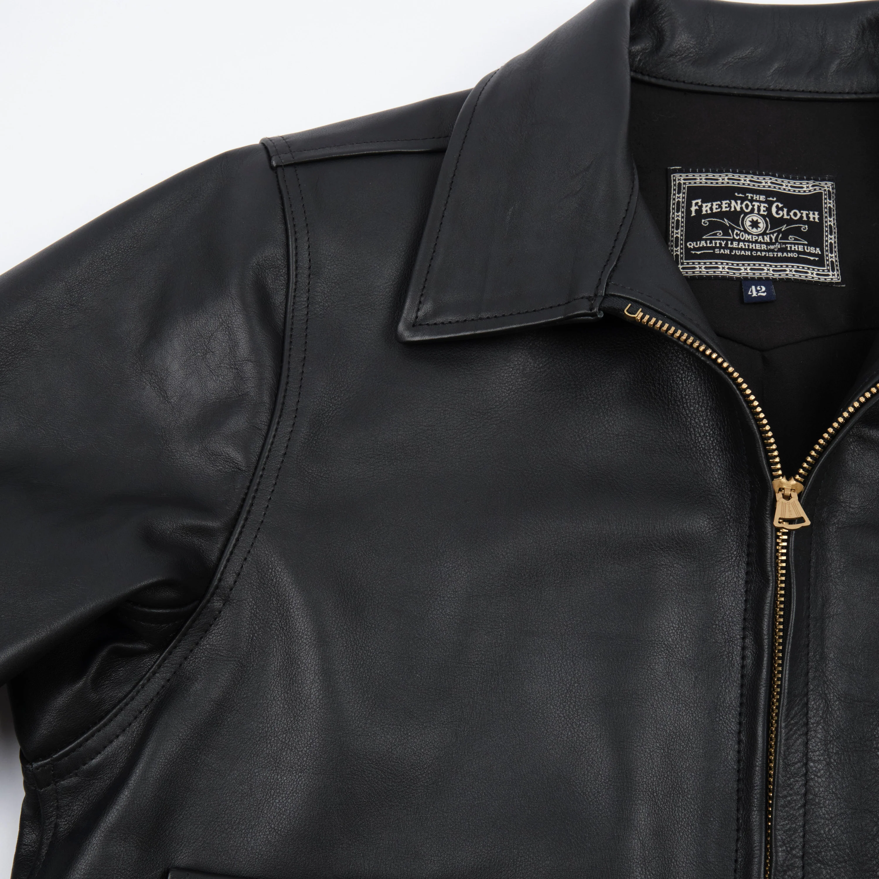 Alcorn Leather Black Cowhide - Image 6