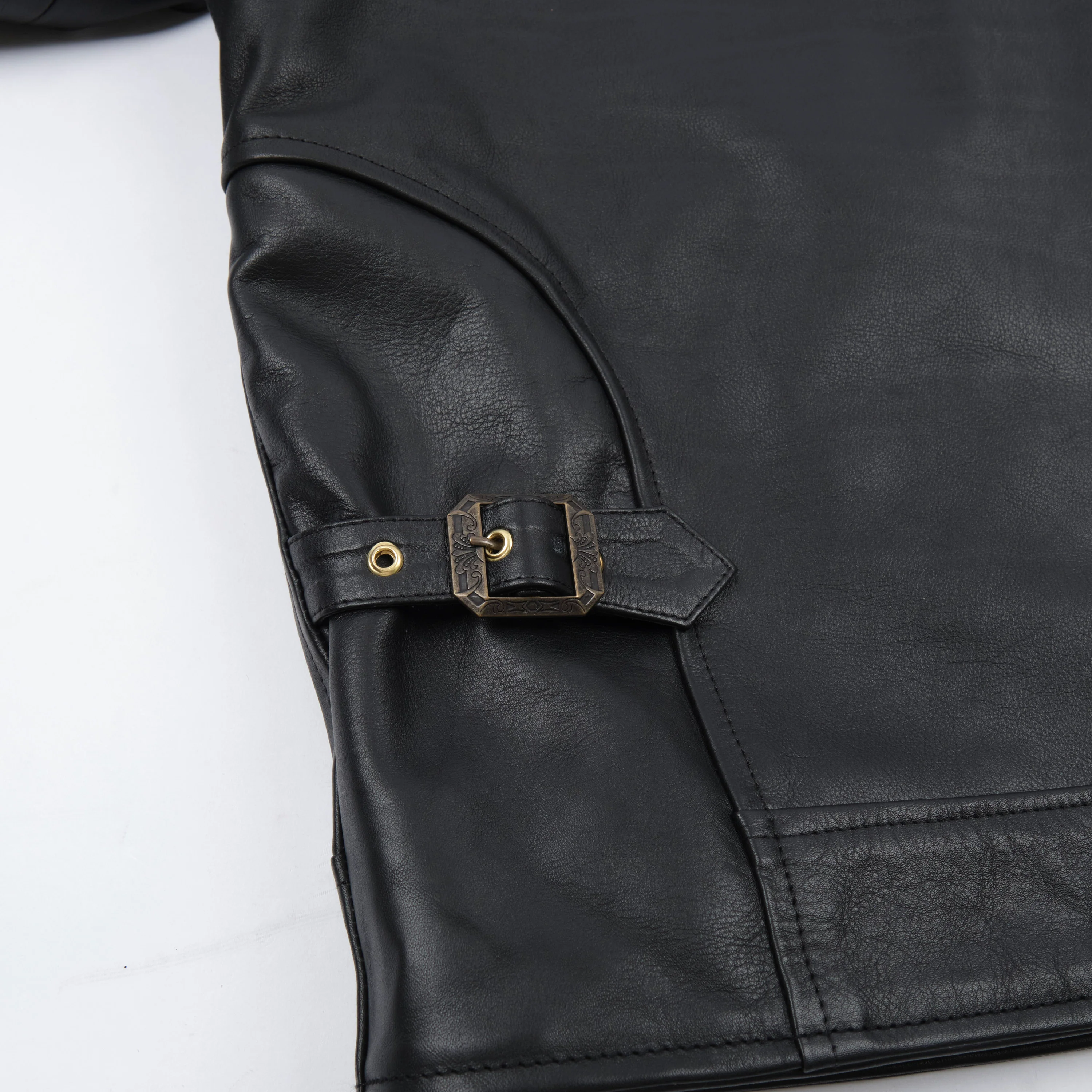 Alcorn Leather Black Cowhide - Image 8