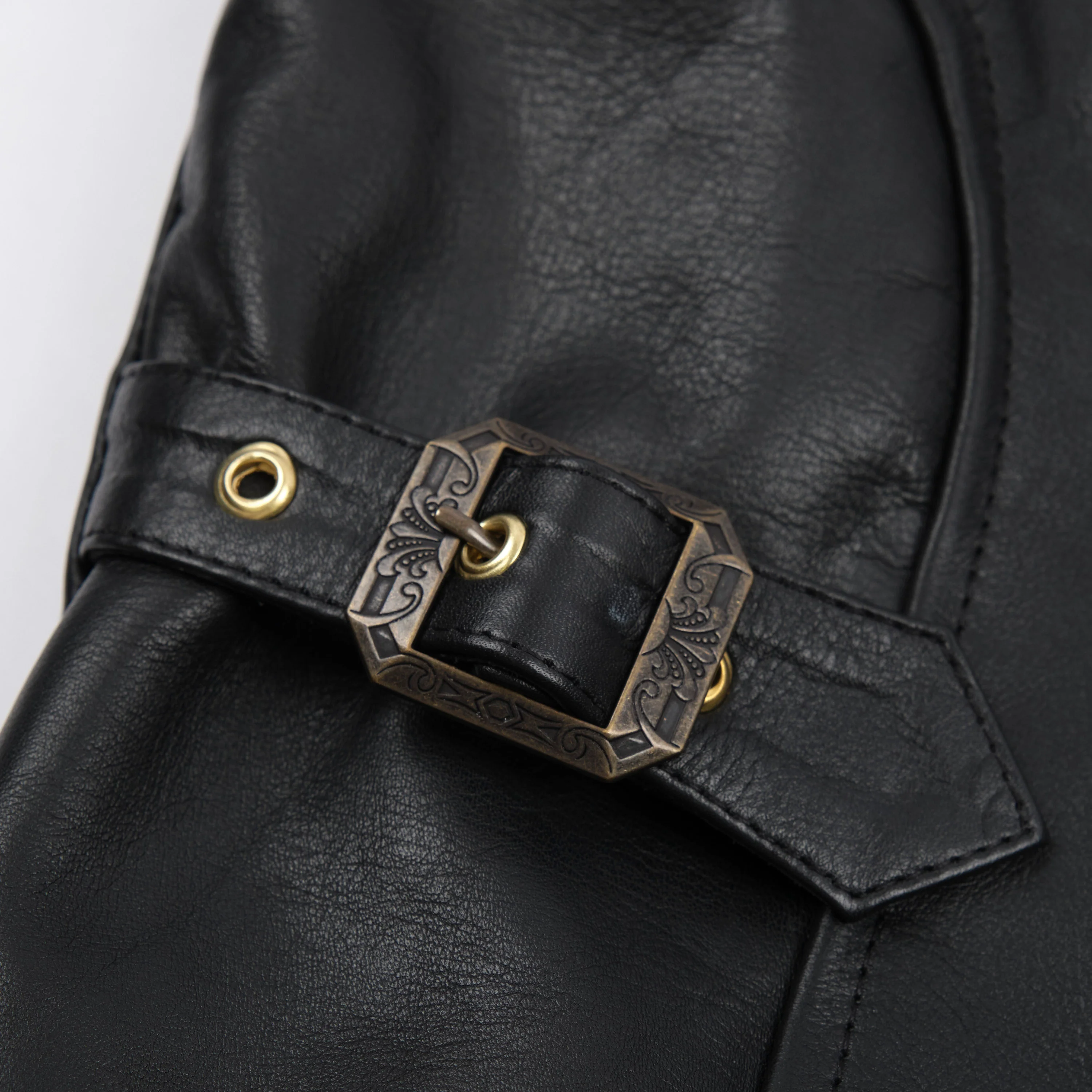 Alcorn Leather Black Cowhide - Image 9