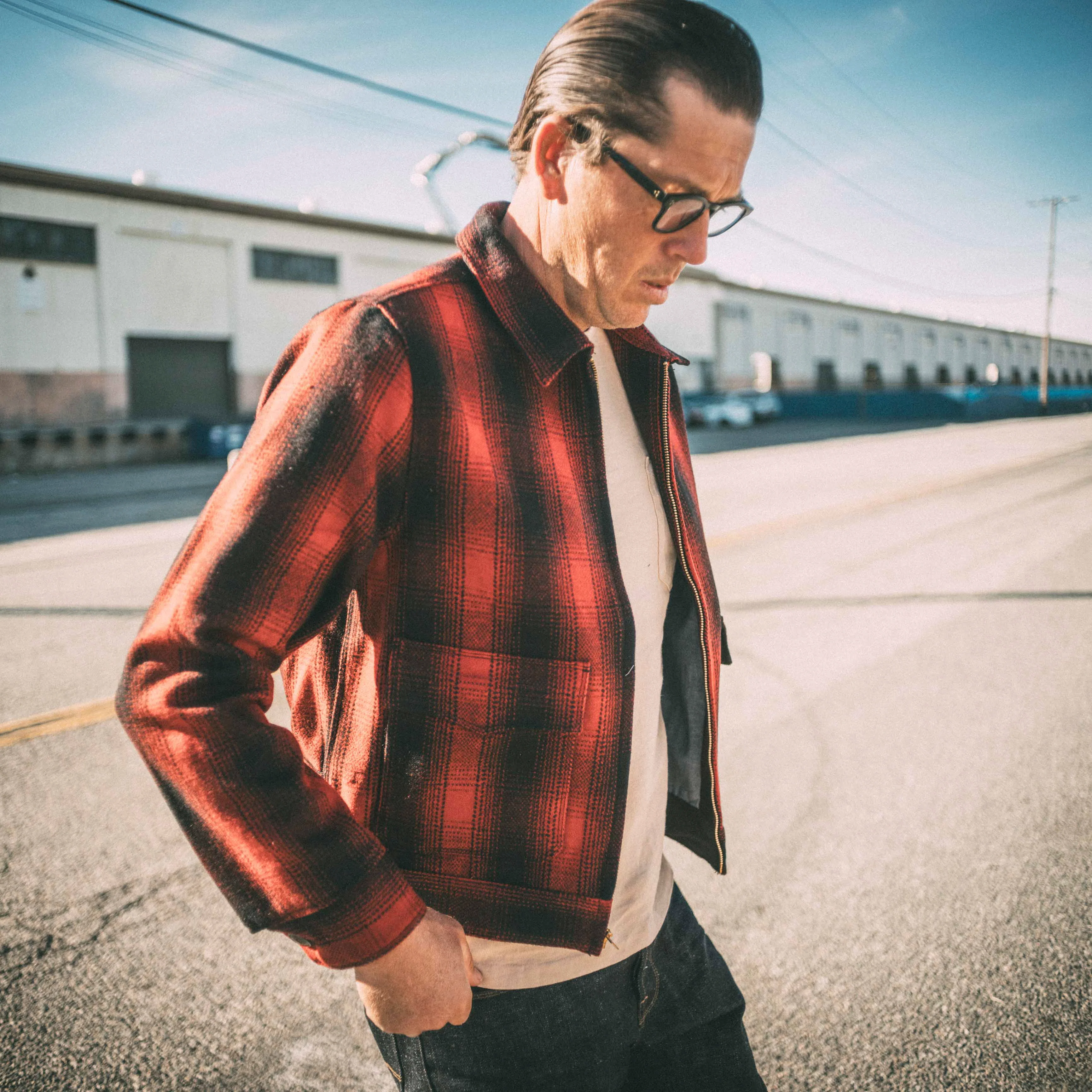 Alcorn Wool Red Plaid - Image 2