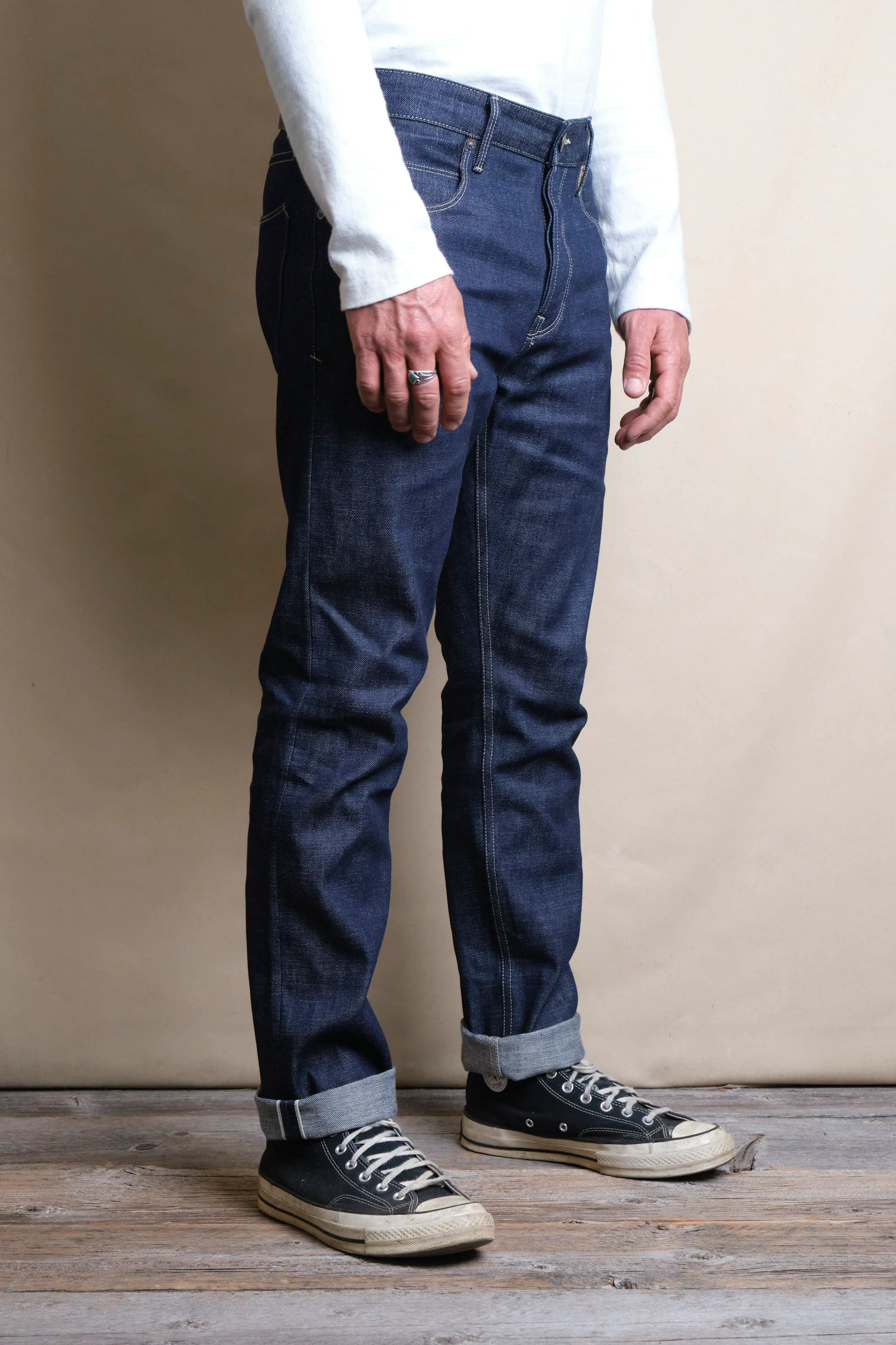 Avila Slim Taper 11 Ounce Memphis Blue Denim - Image 3