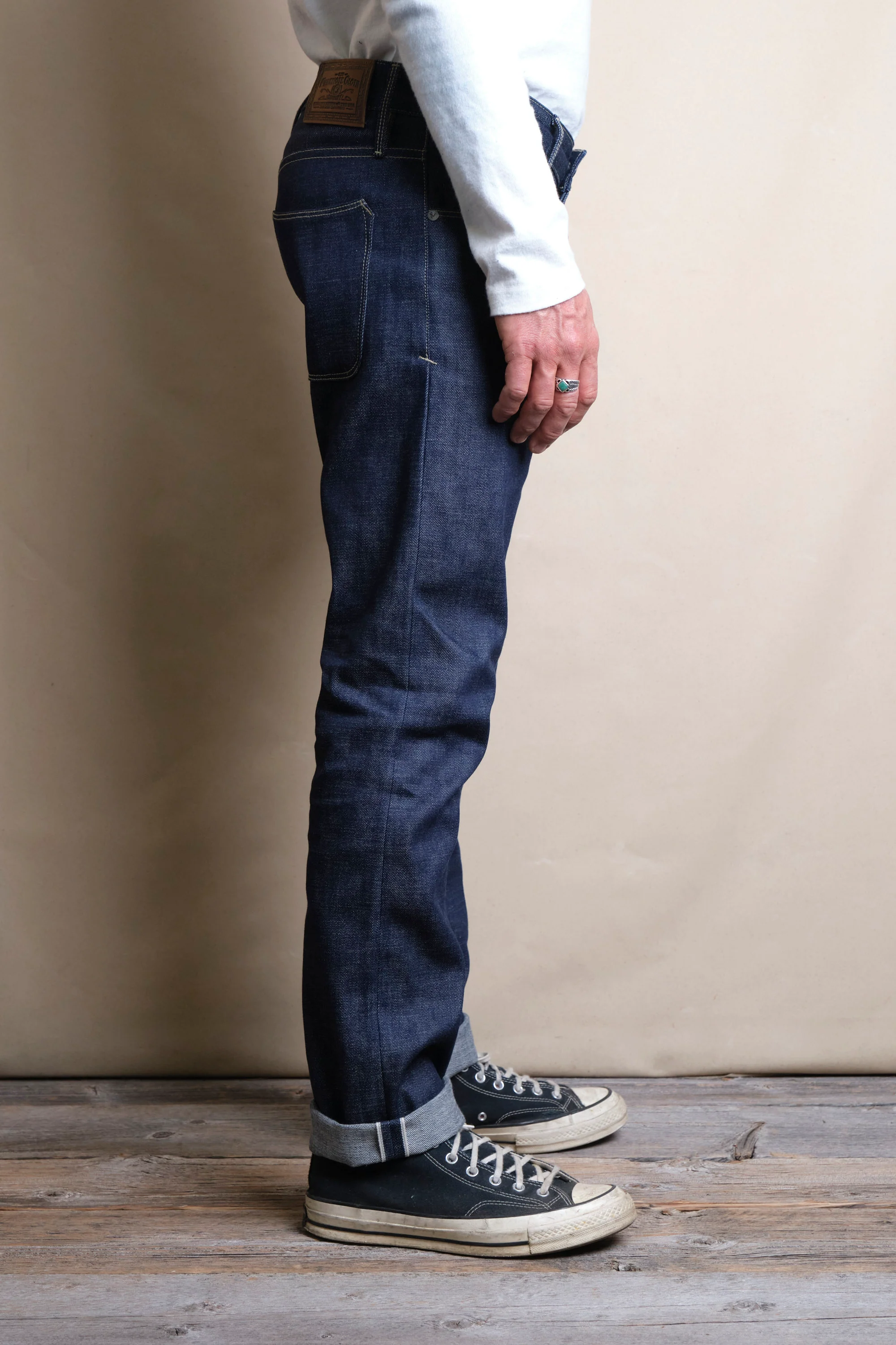 Avila Slim Taper 11 Ounce Memphis Blue Denim - Image 4