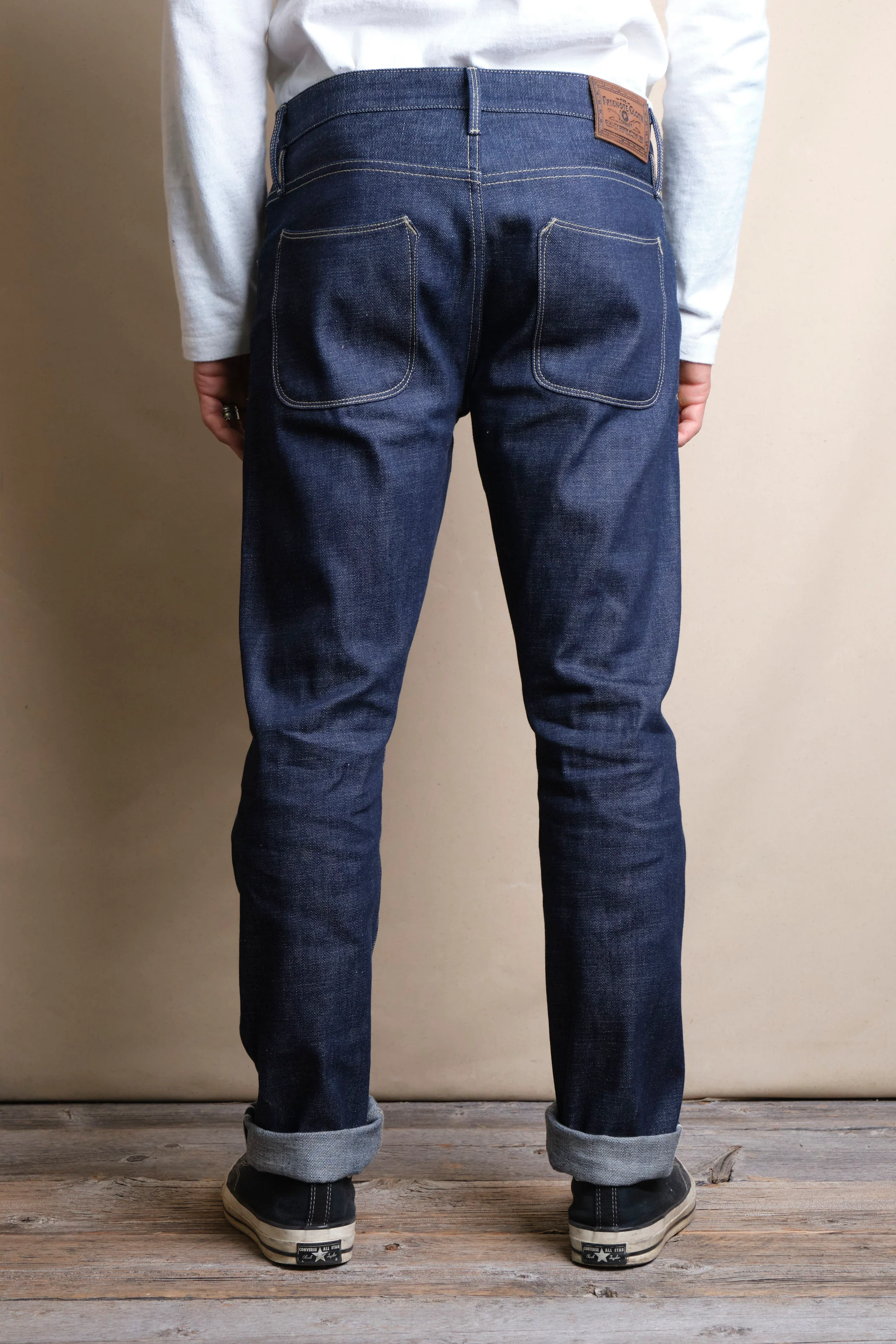 Avila Slim Taper 11 Ounce Memphis Blue Denim - Image 5