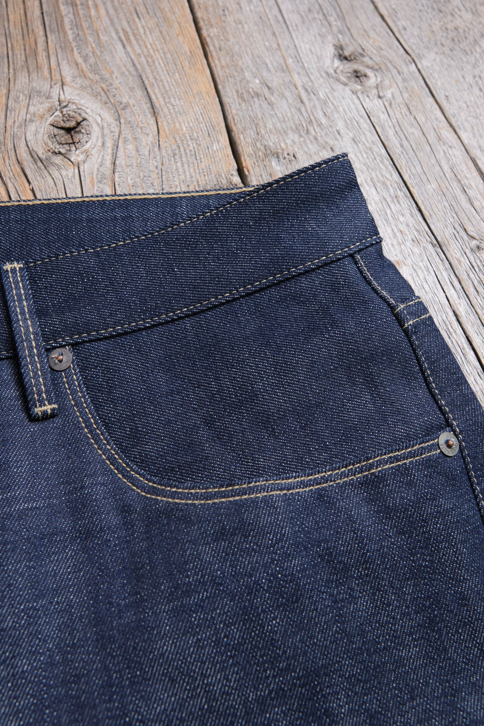 Avila Slim Taper 11 Ounce Memphis Blue Denim - Image 7