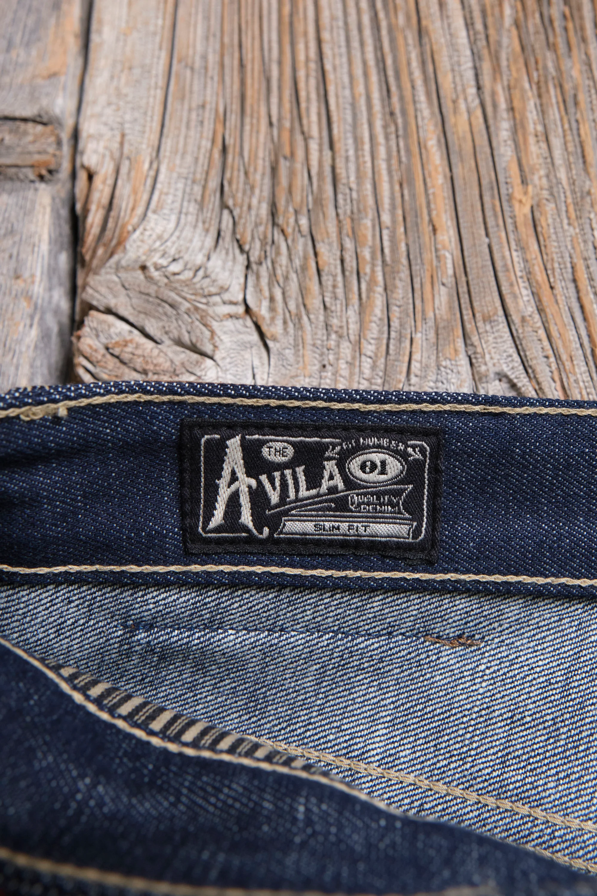 Avila Slim Taper 11 Ounce Memphis Blue Denim - Image 8