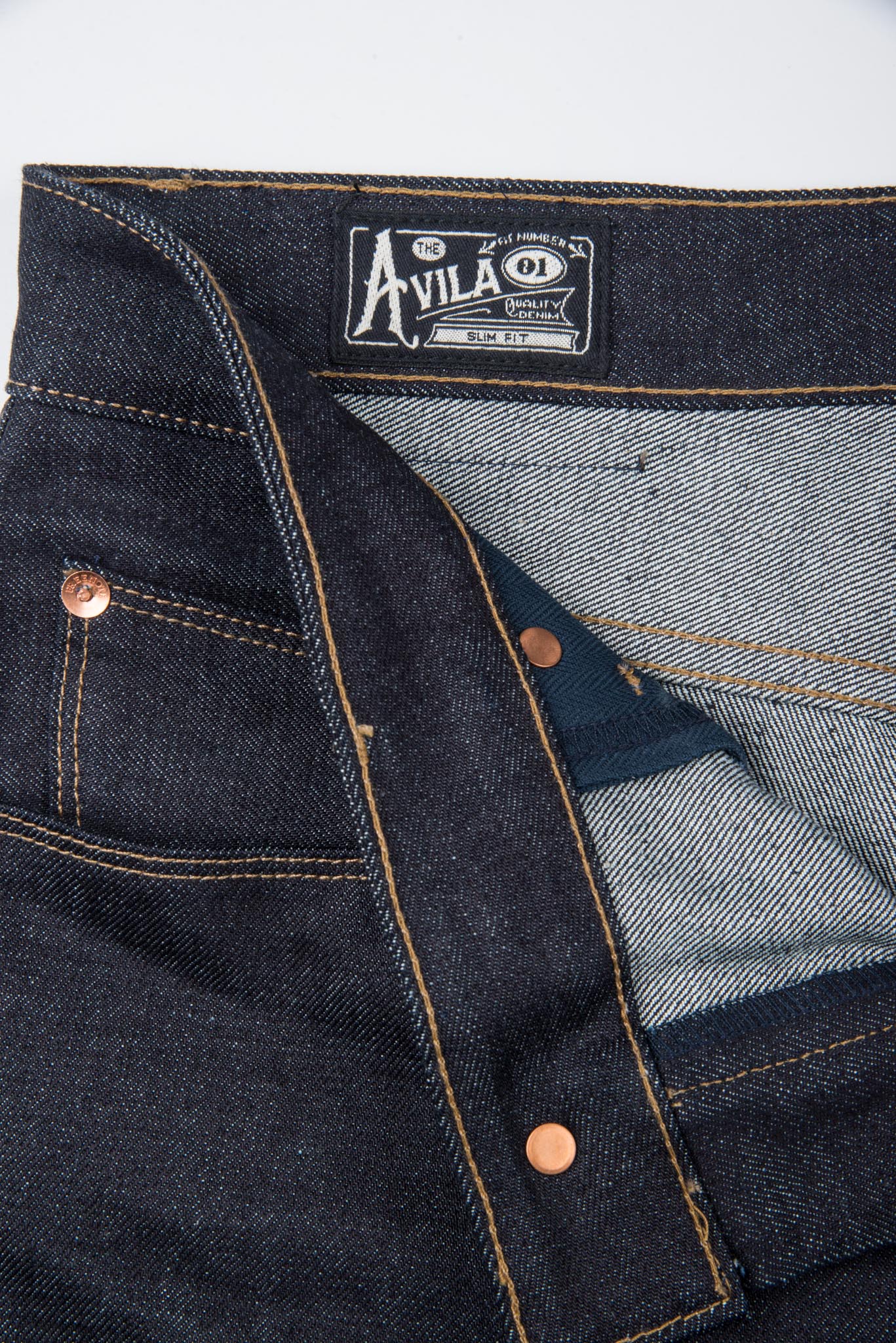 Avila Slim Taper <span> 14.50 ounce Kaihara Denim</span> - Image 7