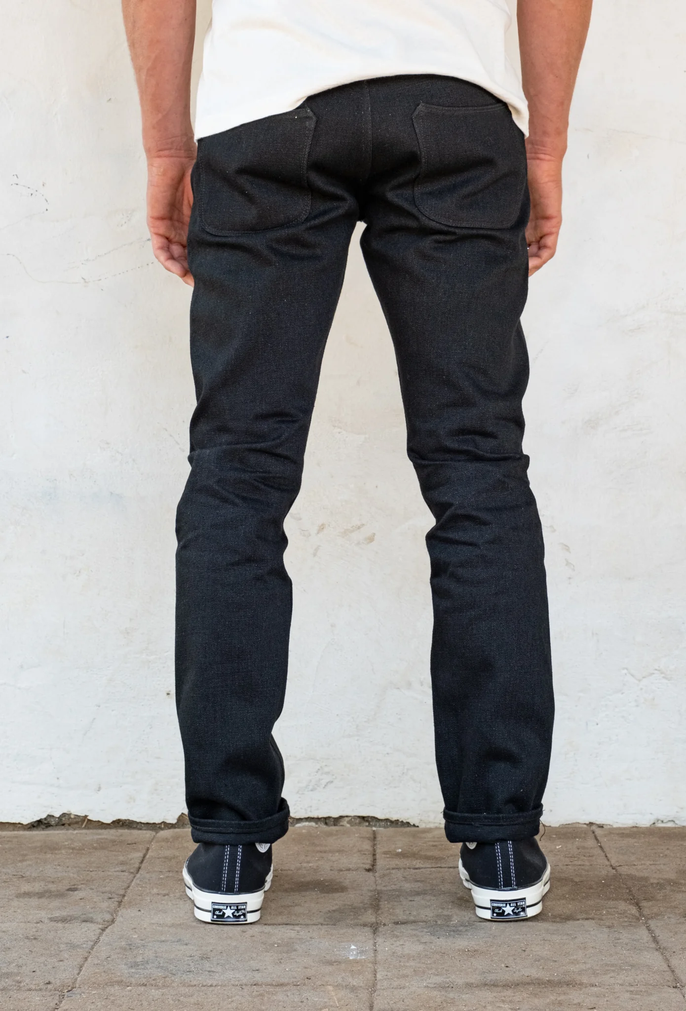 Avila Slim Taper <span> 17 ounce Black Denim</span> - Image 5