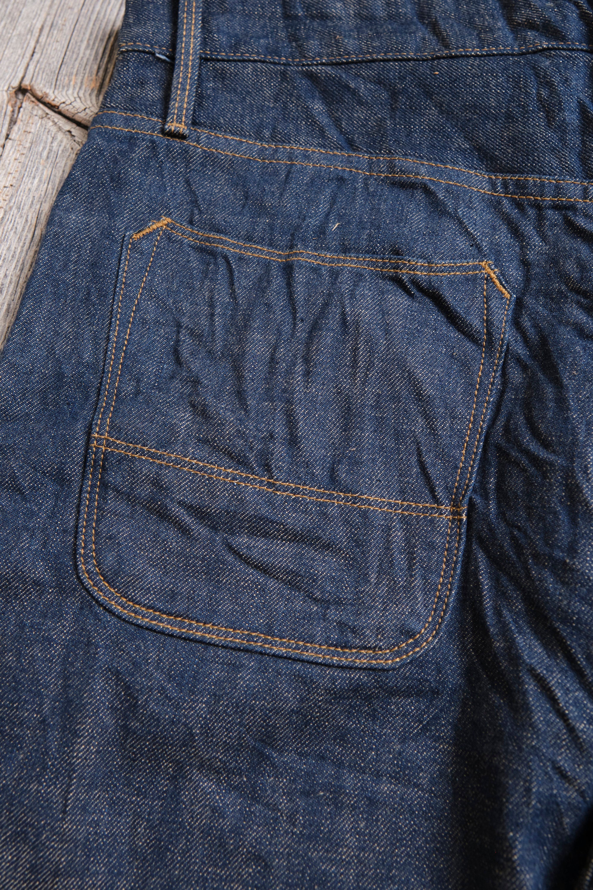 Belford Straight 13 Ounce Natural Rinsed Denim - Image 14