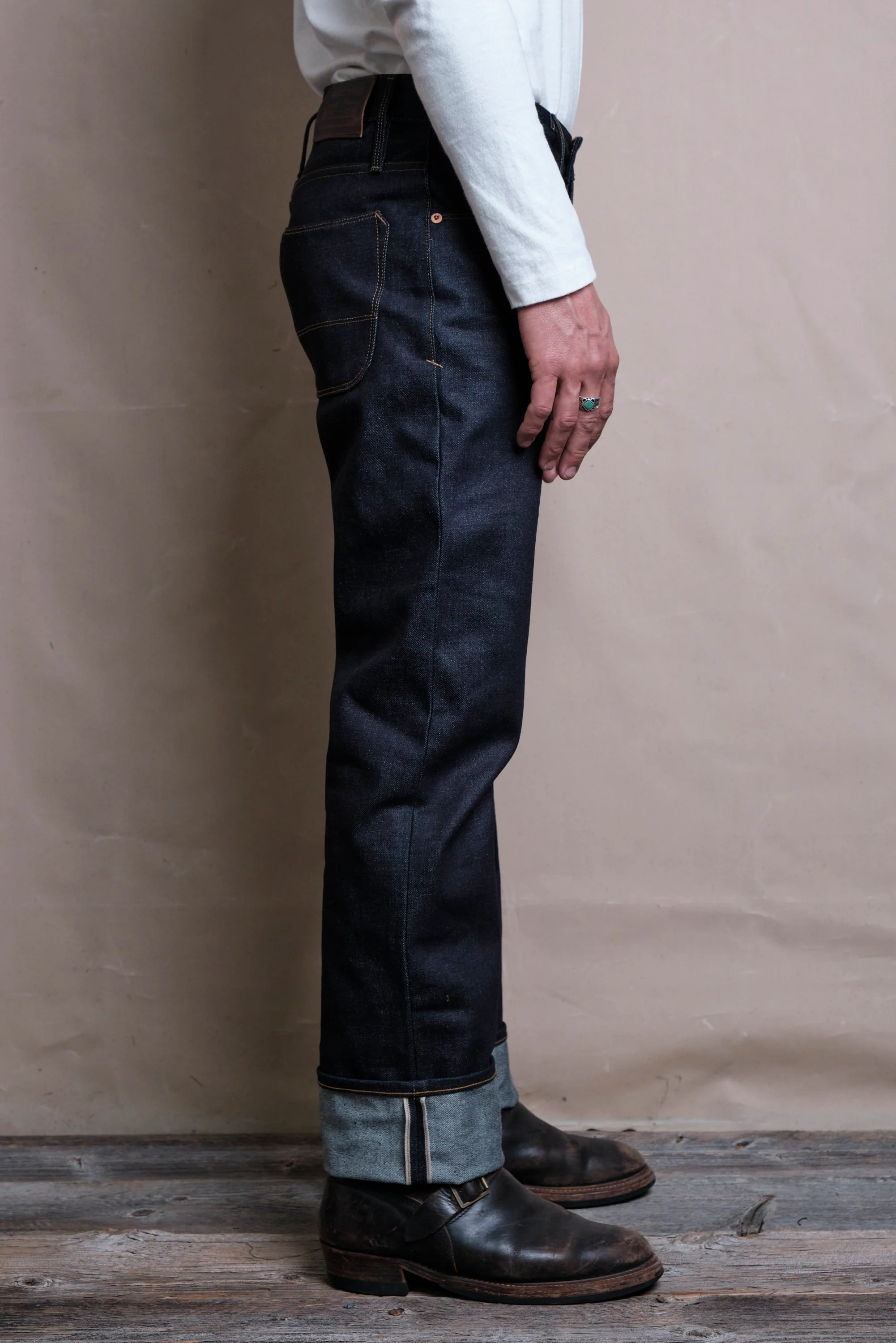 Belford Straight <span>14.50 Ounce Kaihara Denim</span> - Image 4