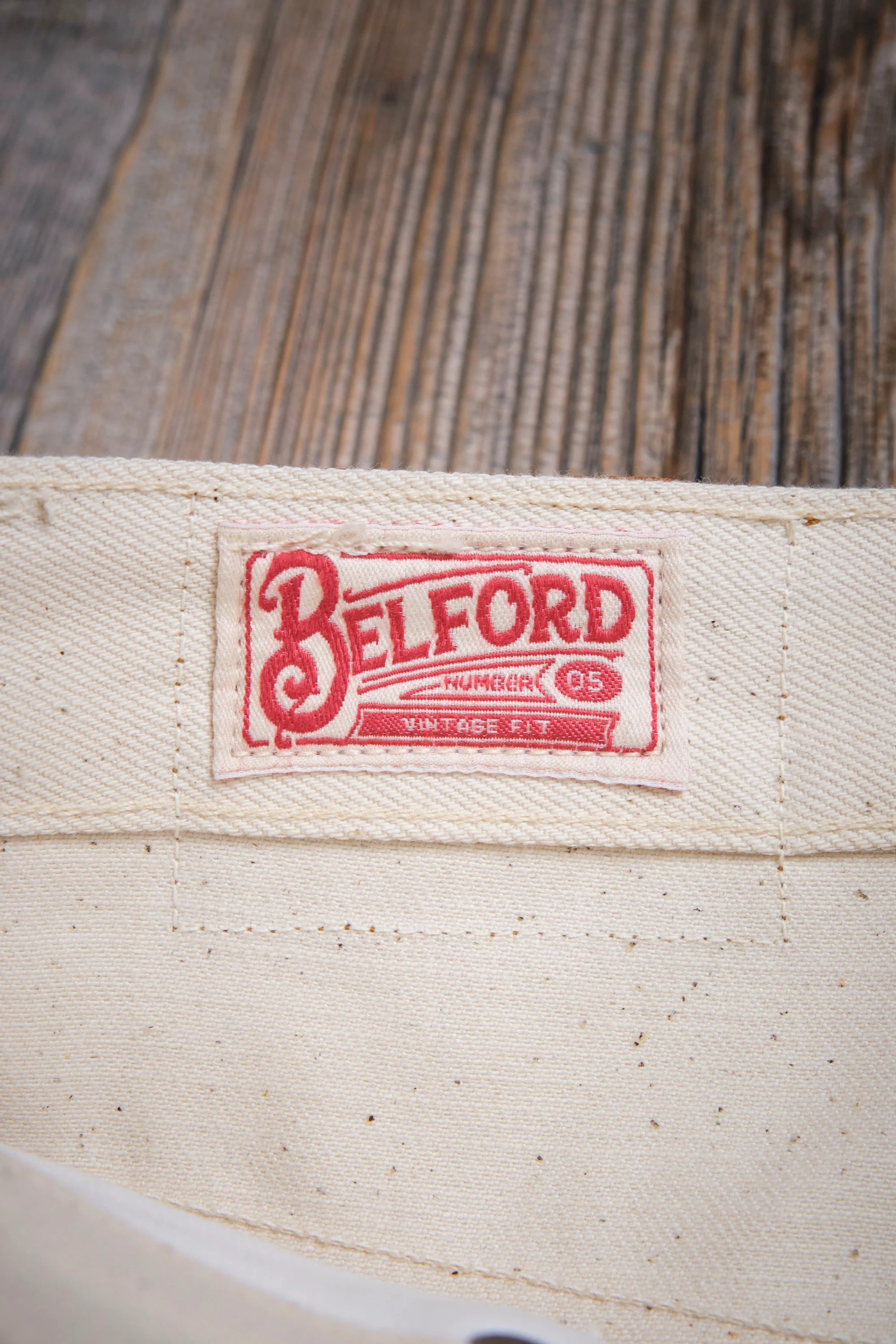 Belford Straight <span>14 Ounce Ecru Denim</span> - Image 12