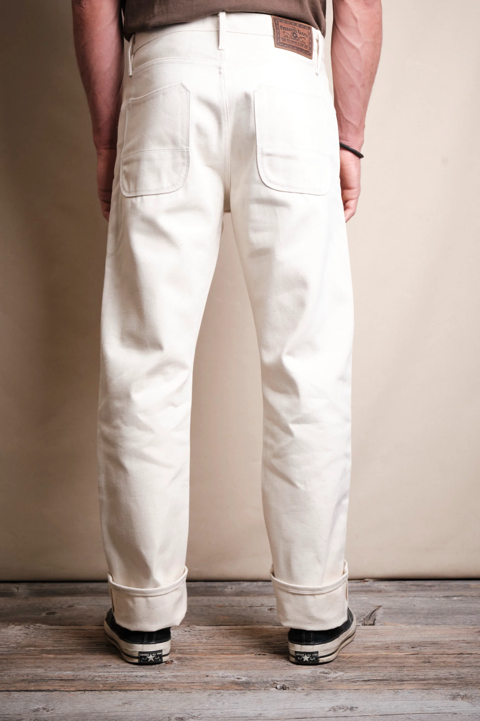 Belford Straight <span>14 Ounce Ecru Denim</span> - Image 5