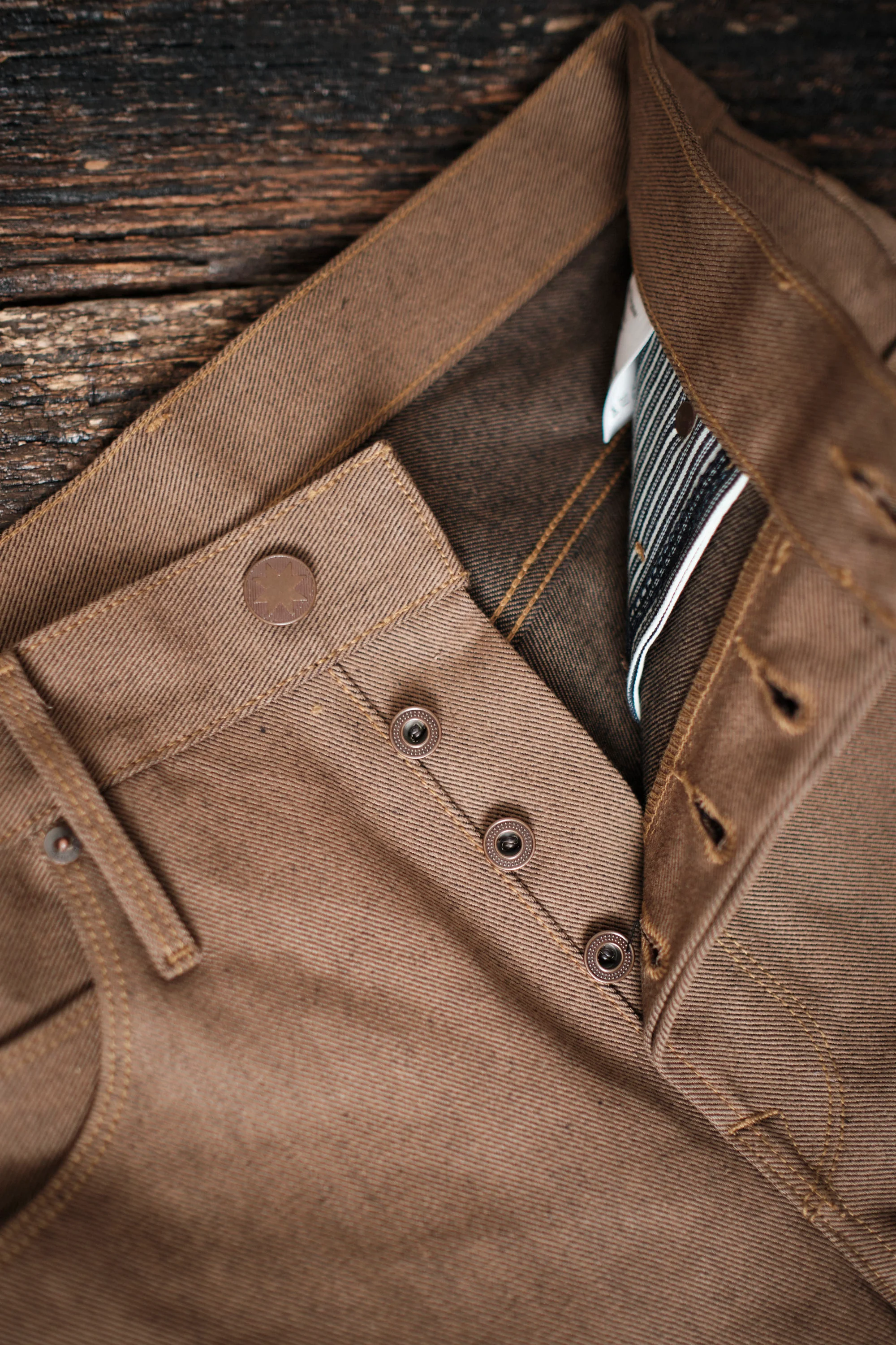 Belford Straight <span>15 ounce Brown Denim</span> - Image 10