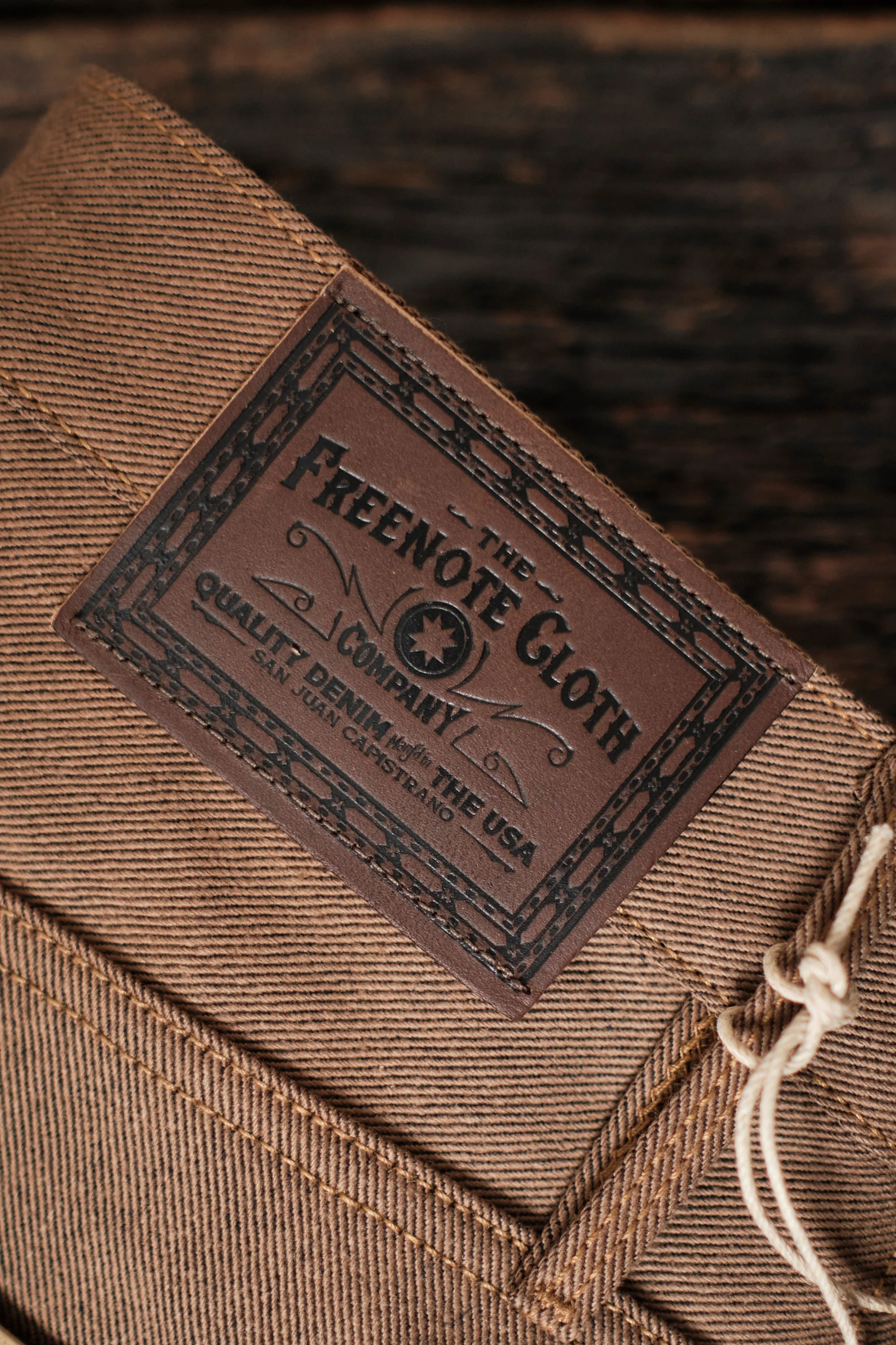 Belford Straight <span>15 ounce Brown Denim</span> - Image 11