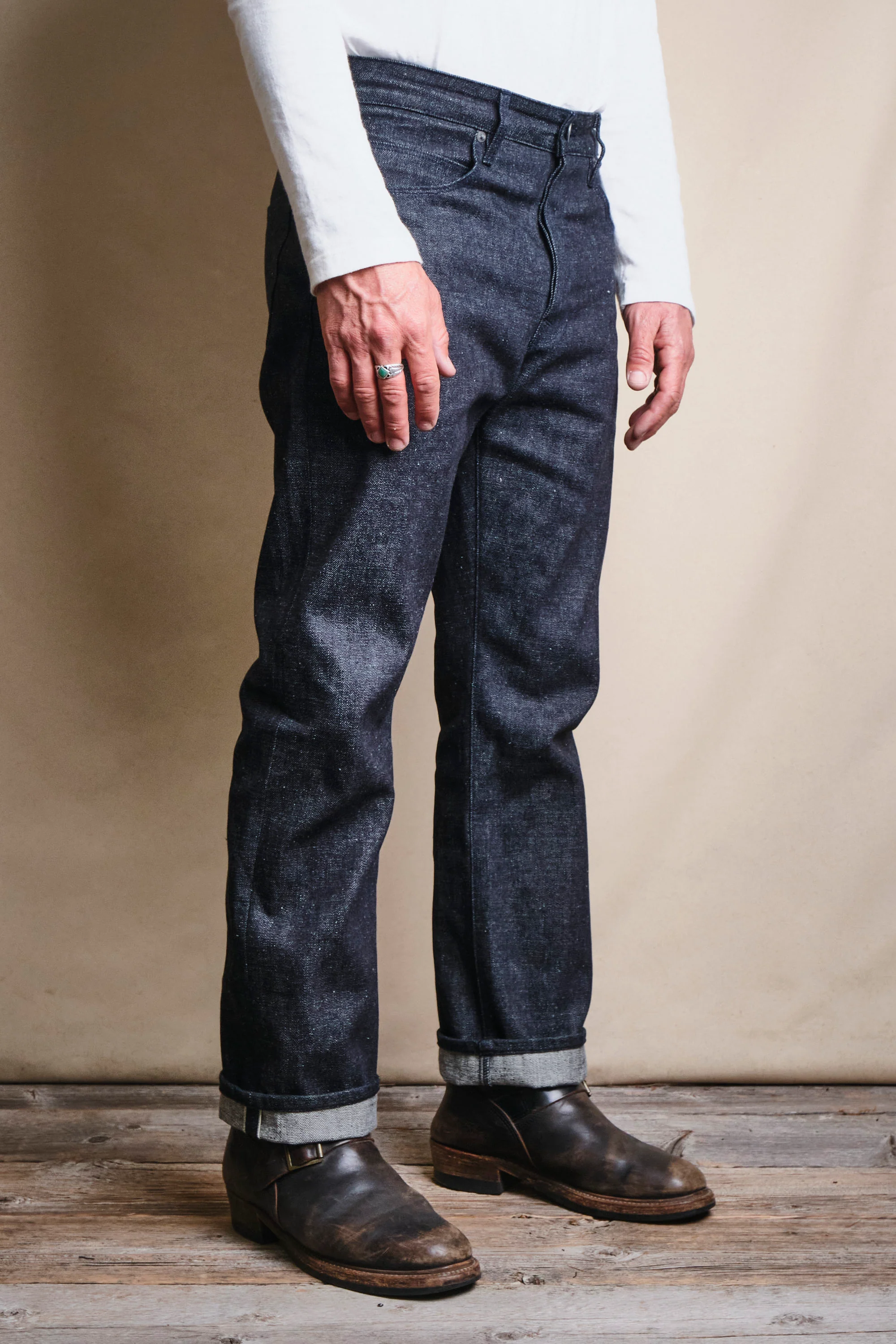 Belford Straight 16 Ounce Limited Edition Indigo Denim - Image 3
