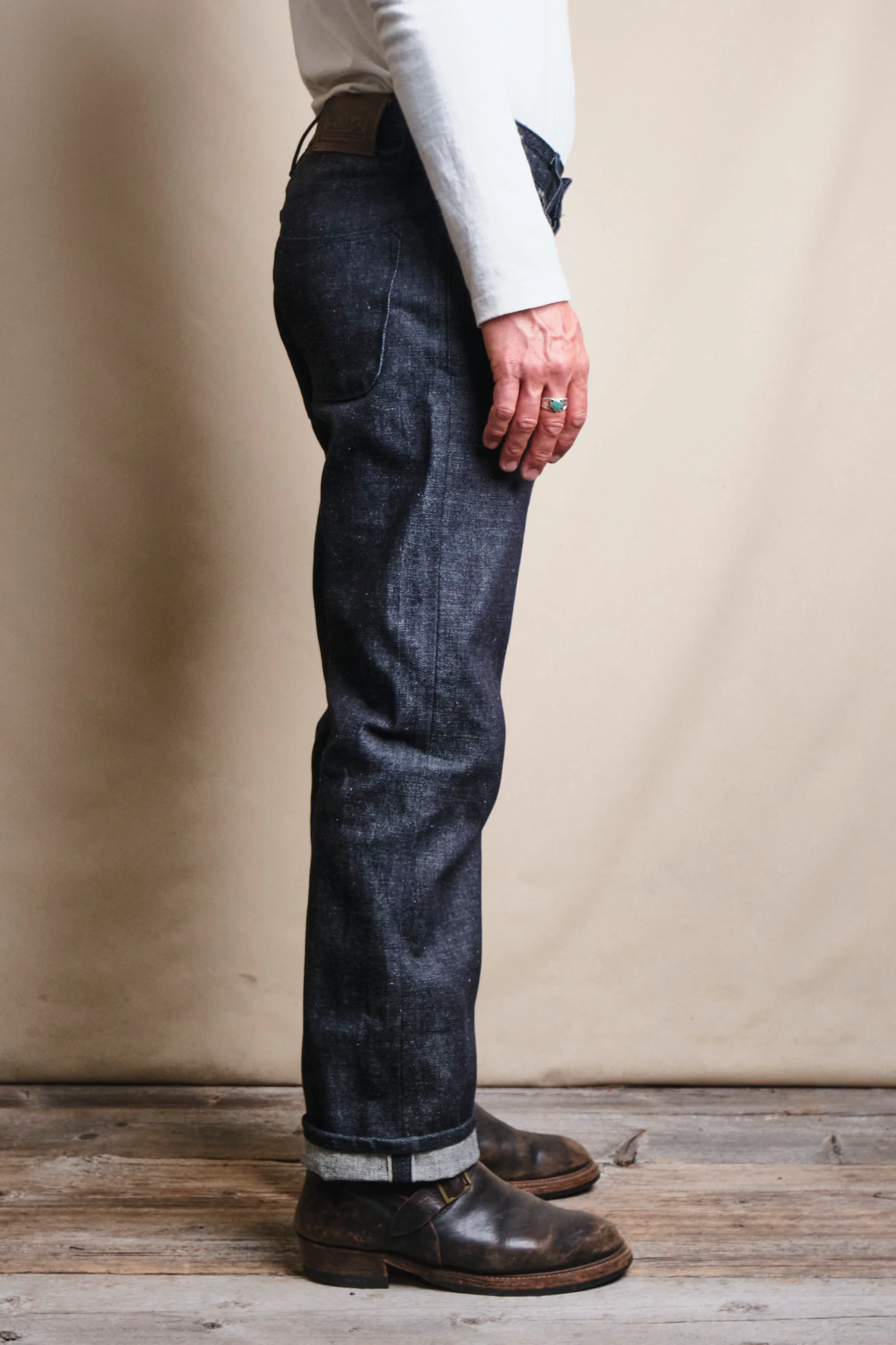 Belford Straight 16 Ounce Limited Edition Indigo Denim - Image 4