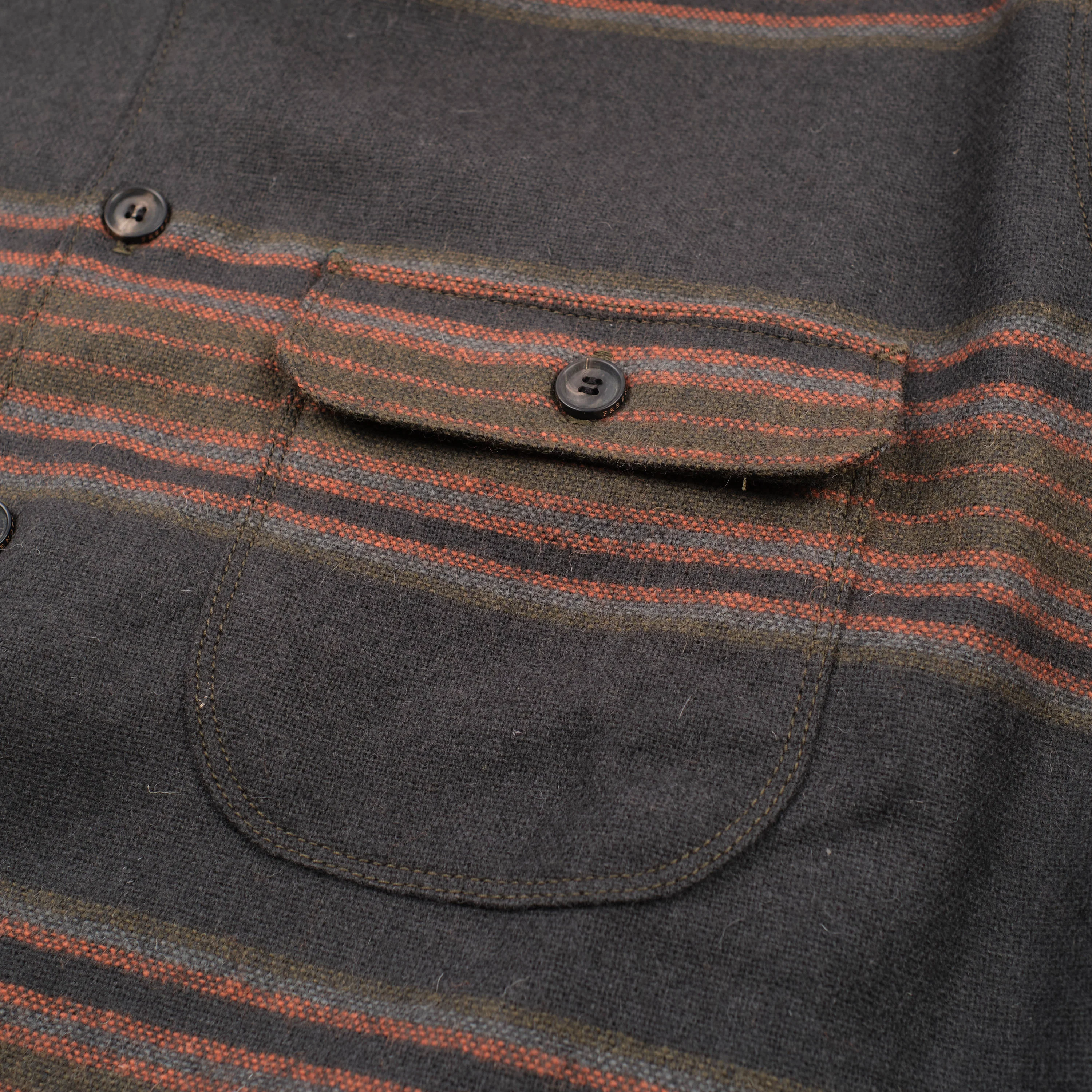 Benson Black Stripe Wool - Image 4