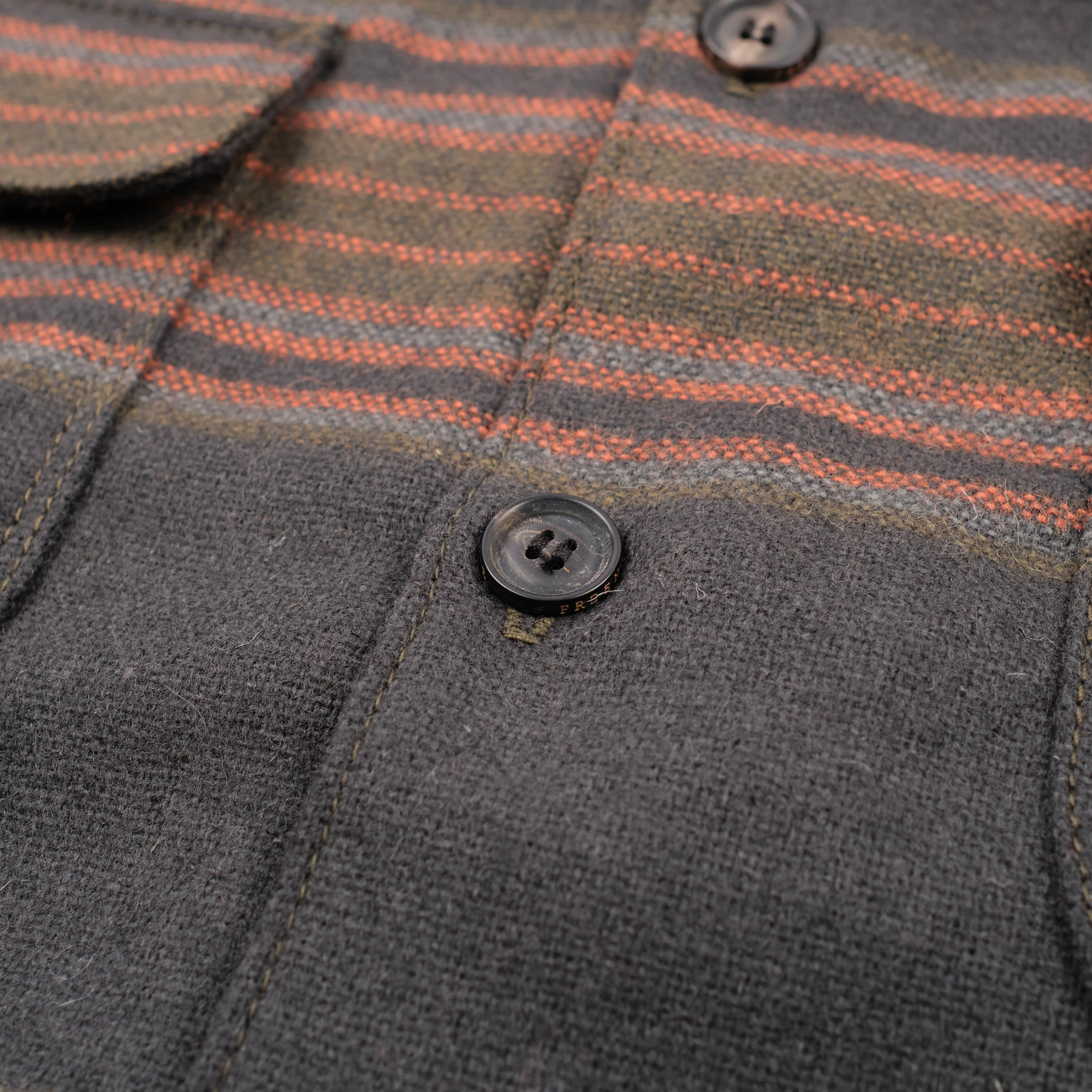 Benson Black Stripe Wool - Image 5