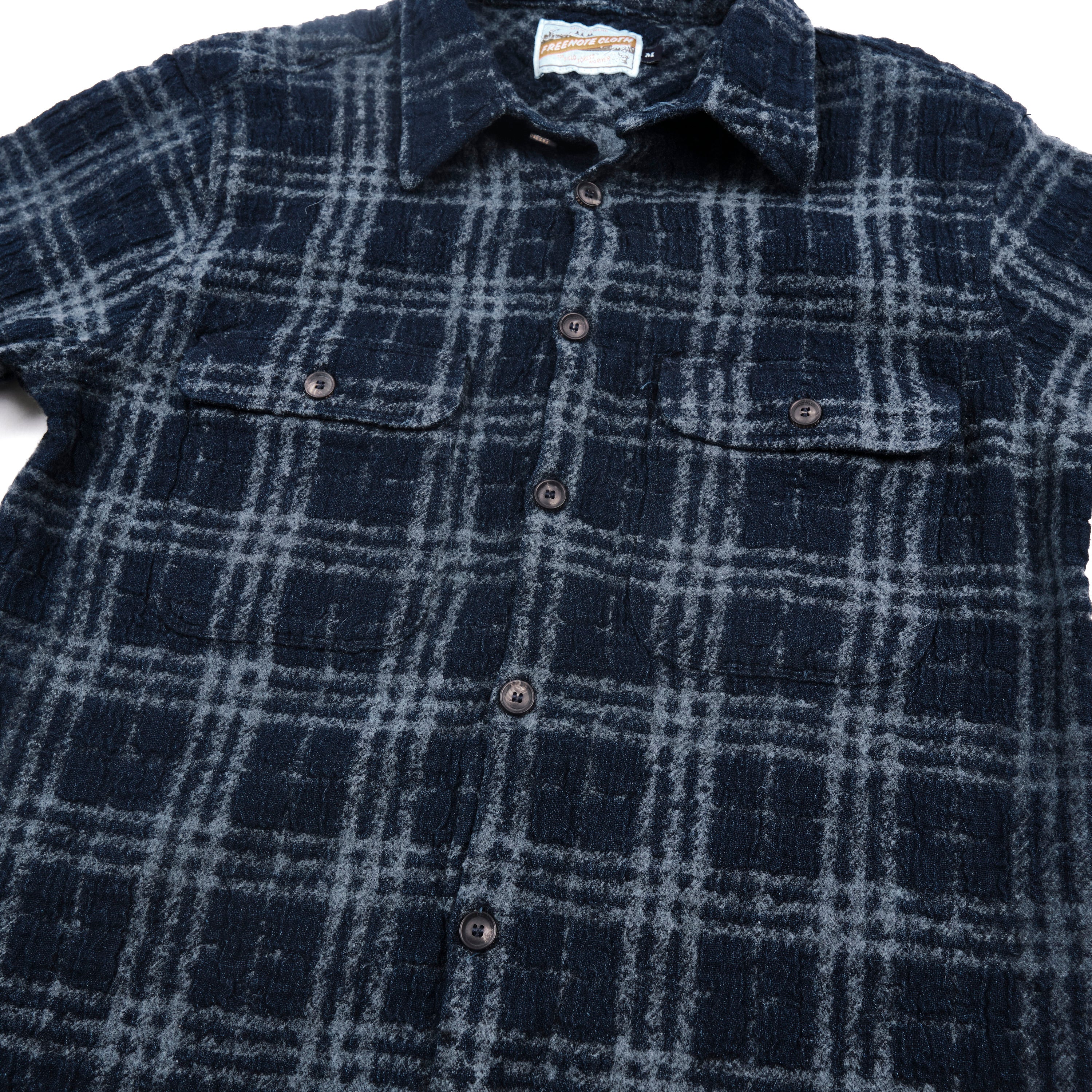 Benson Indigo Plaid - Image 6