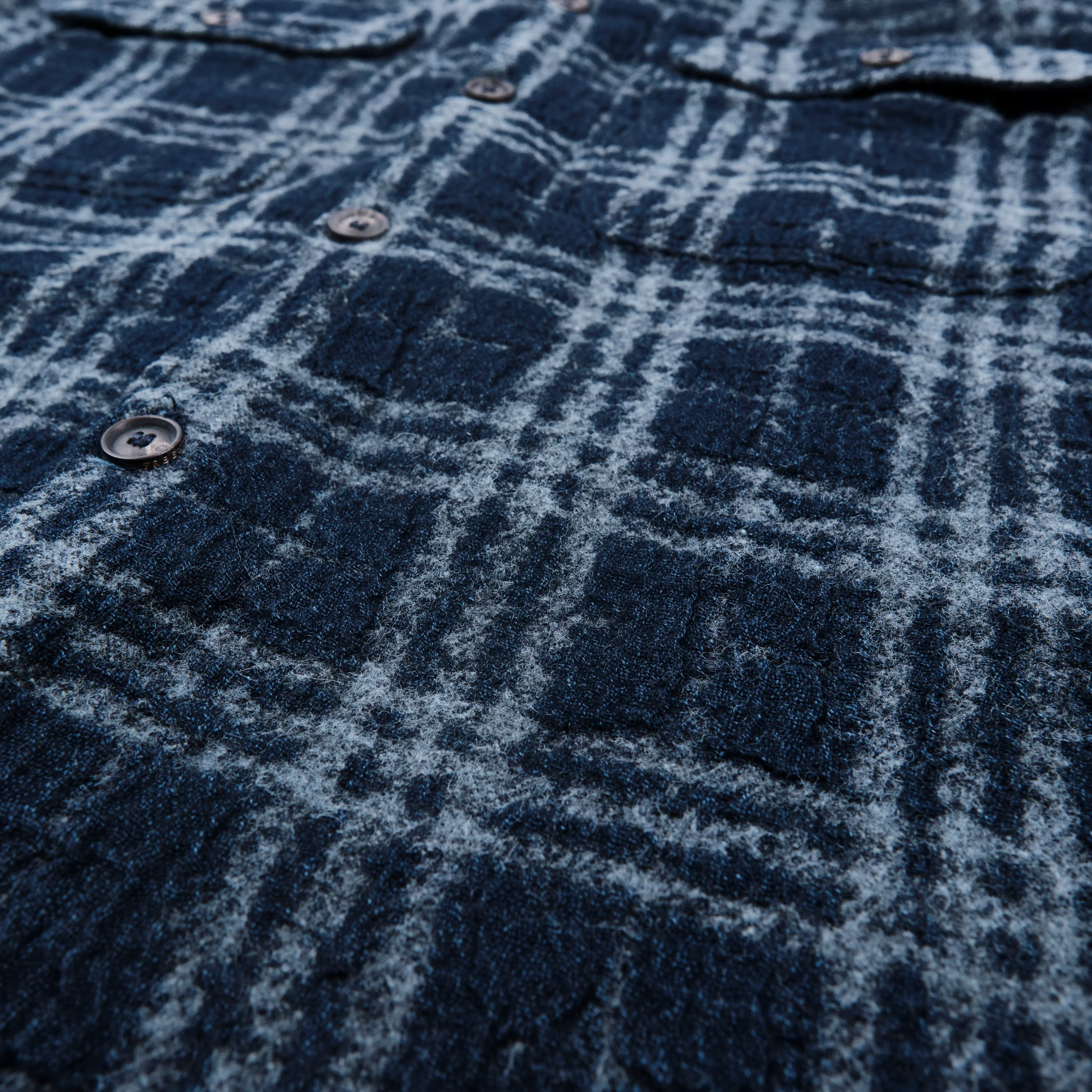 Benson Indigo Plaid - Image 8