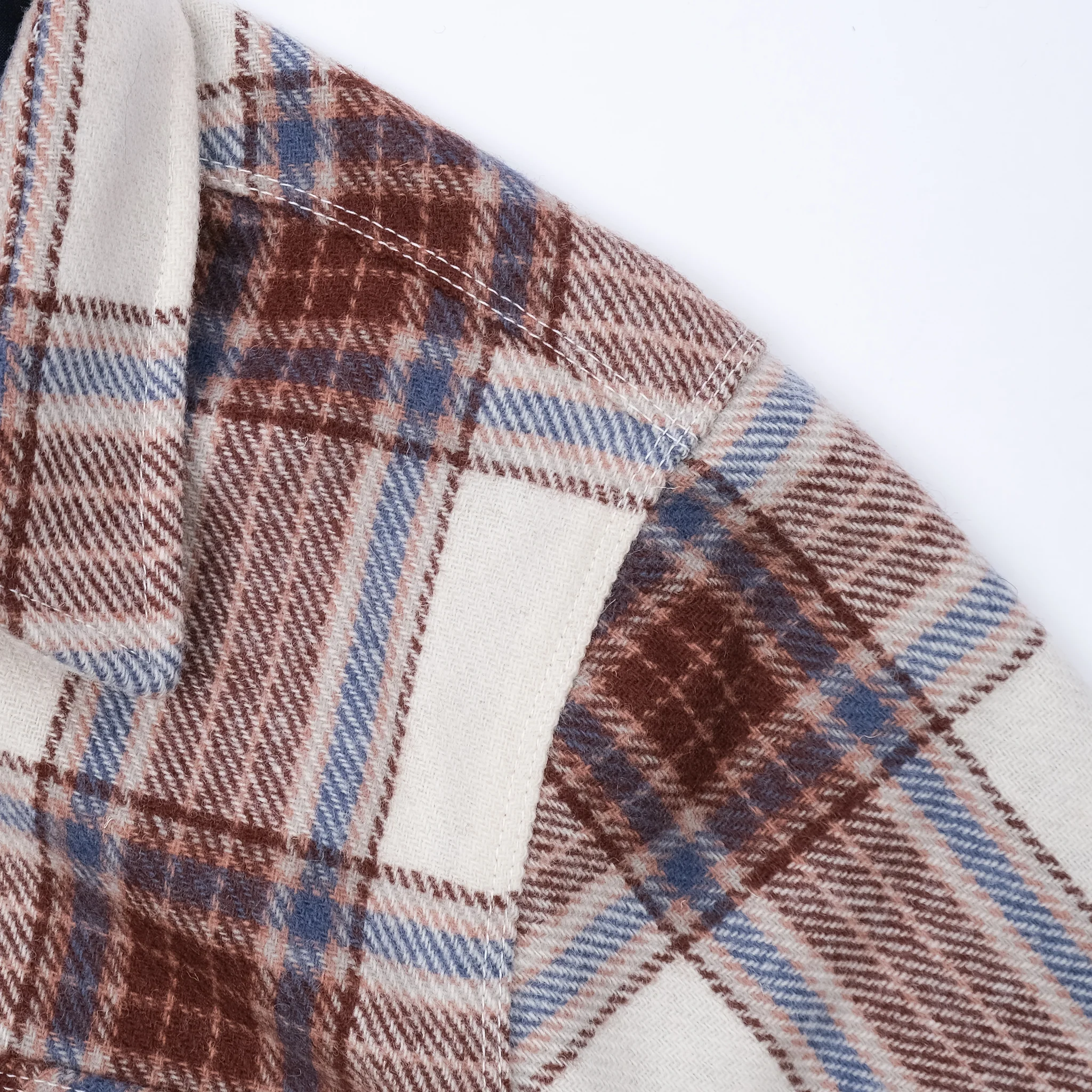 Benson Ivory Wool Plaid - Image 5