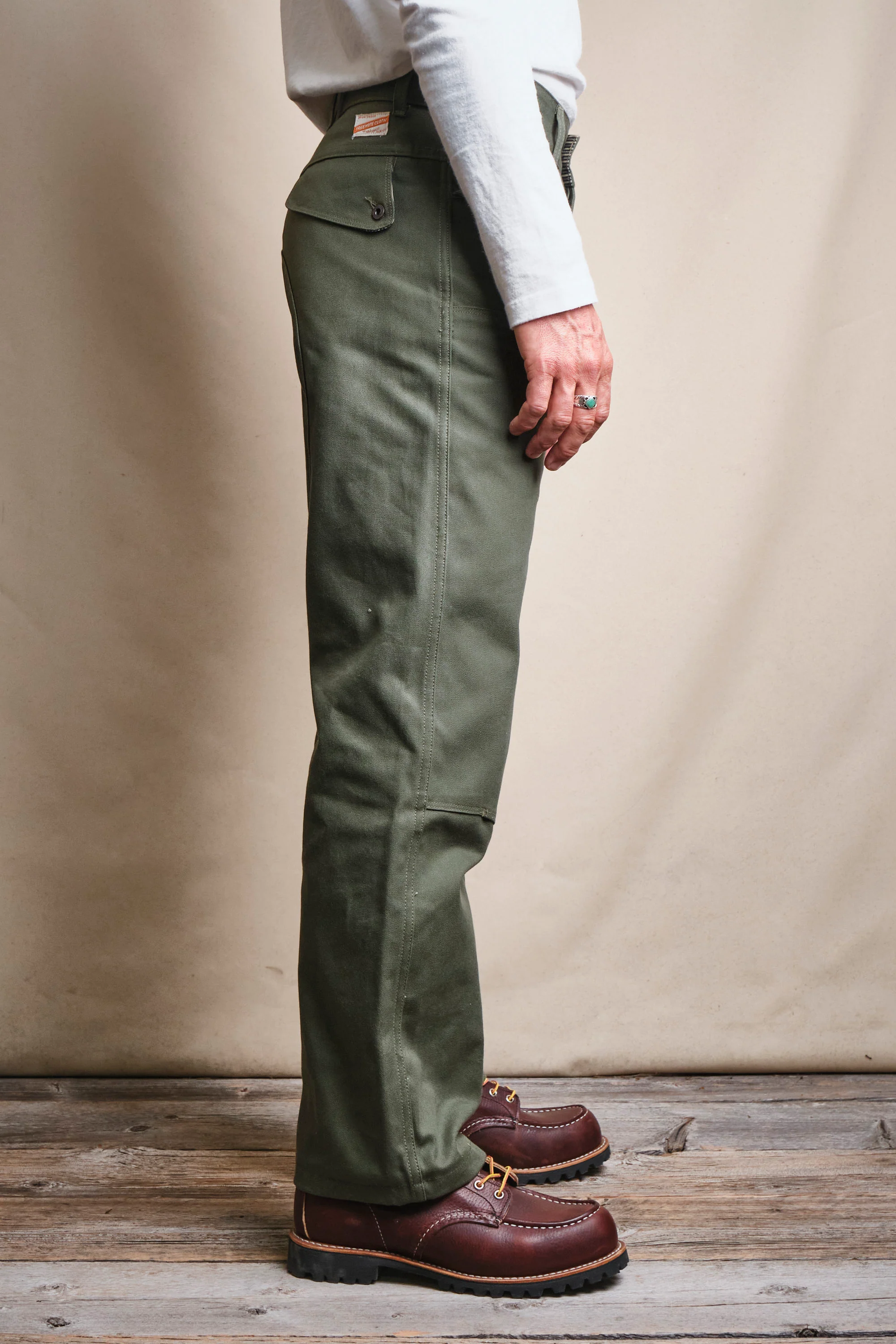Benton Hunting Pant Olive - Image 3