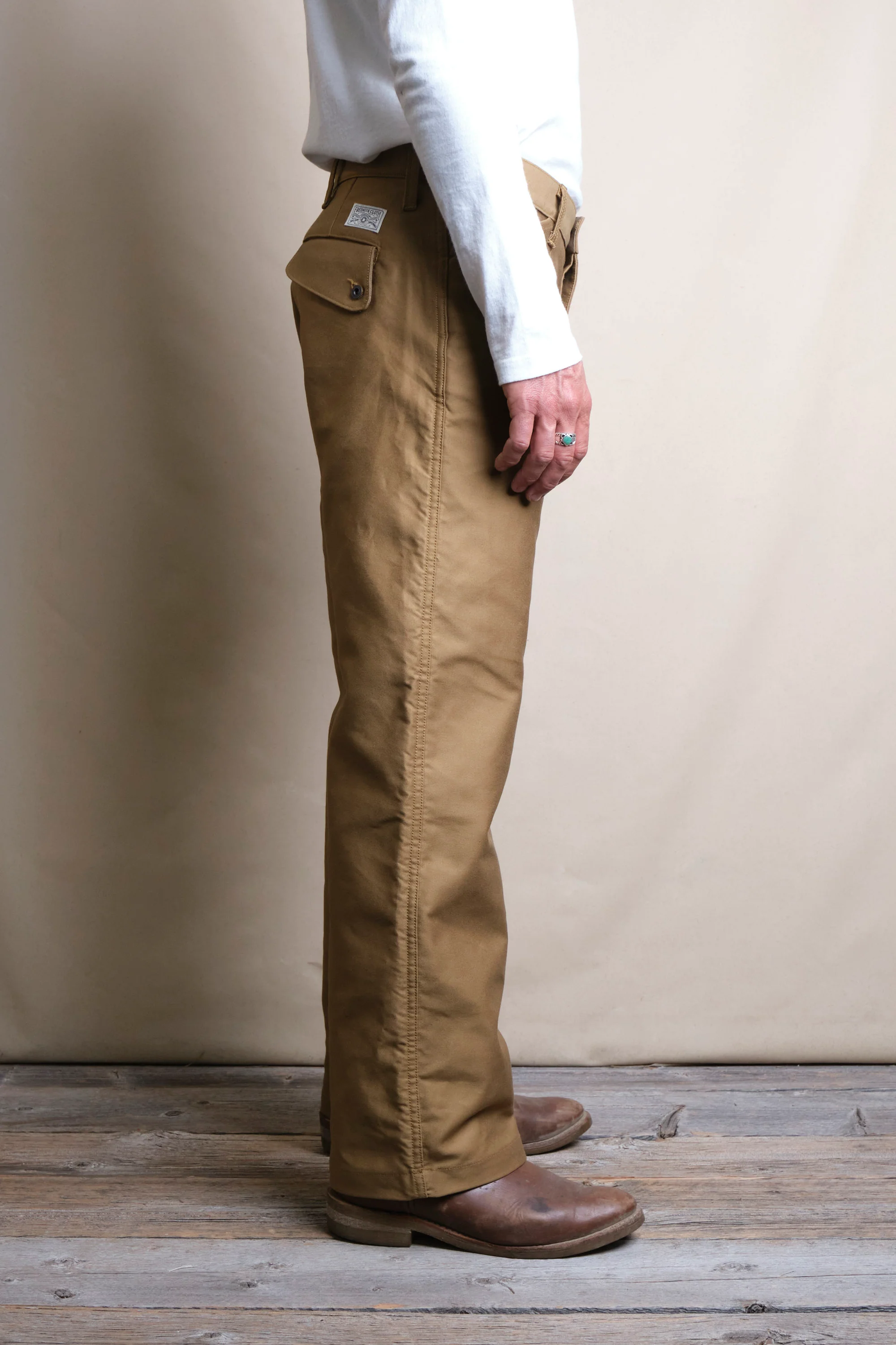 Benton Pant Khaki - Image 3