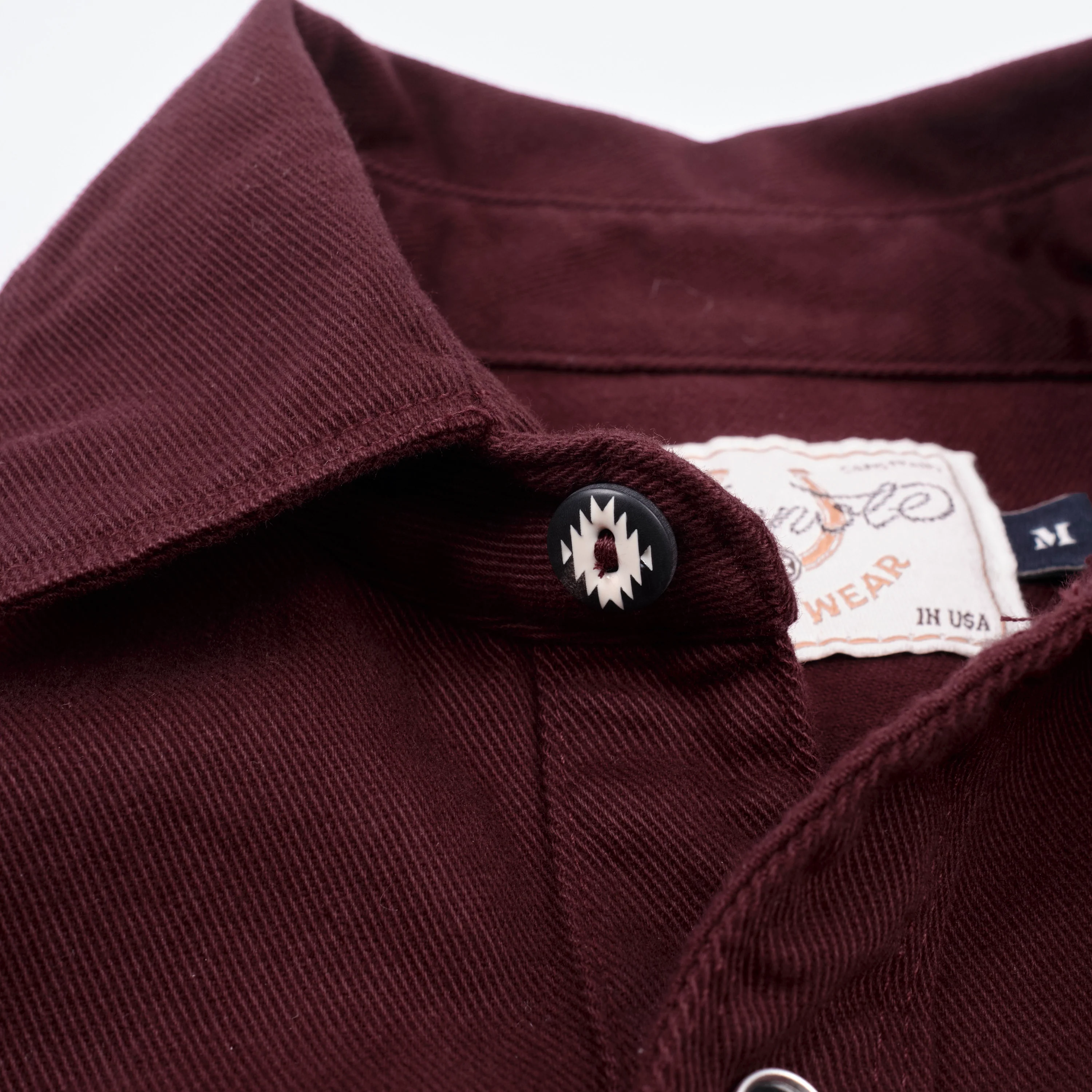Bodie Burgundy Twill - Image 10