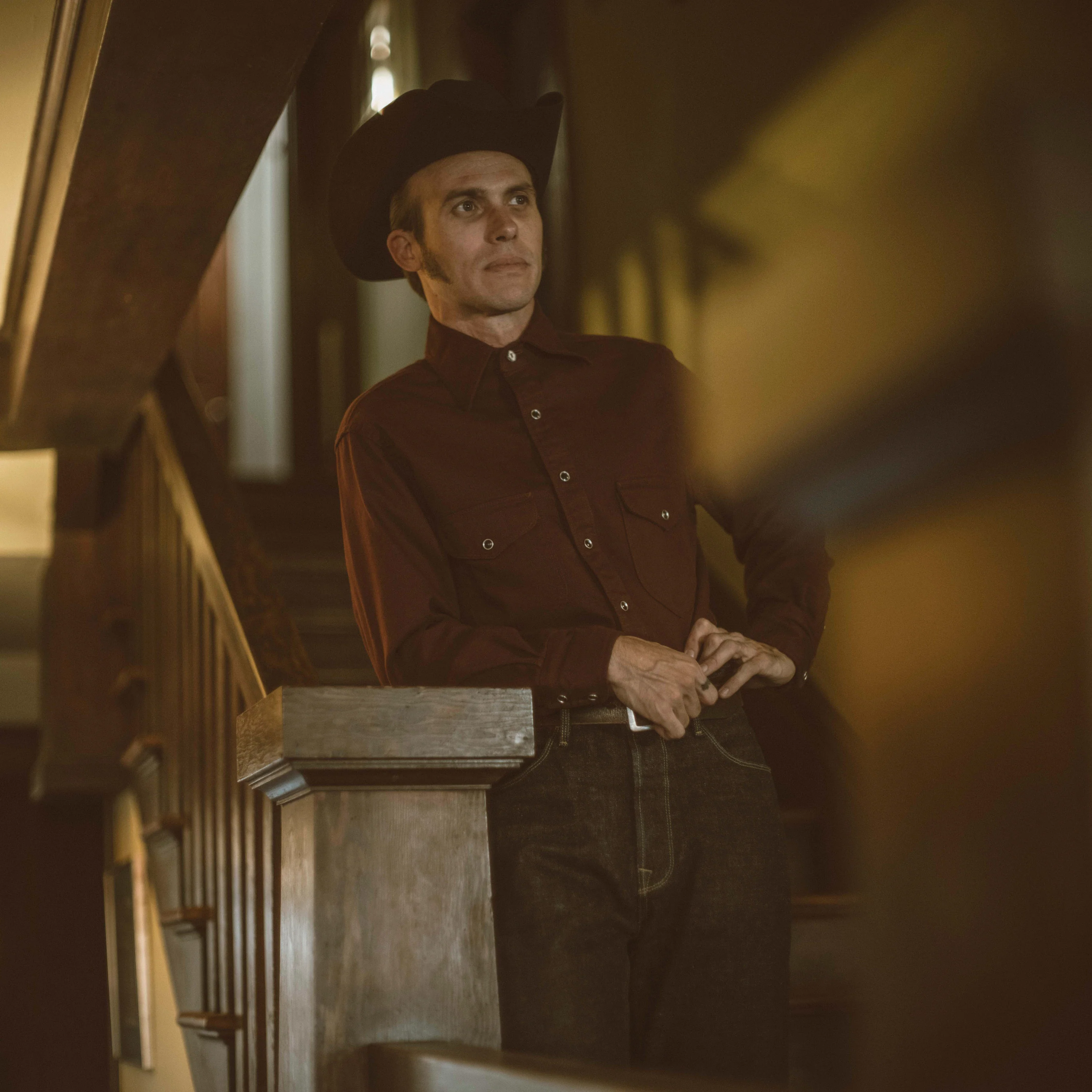 Bodie Burgundy Twill - Image 2