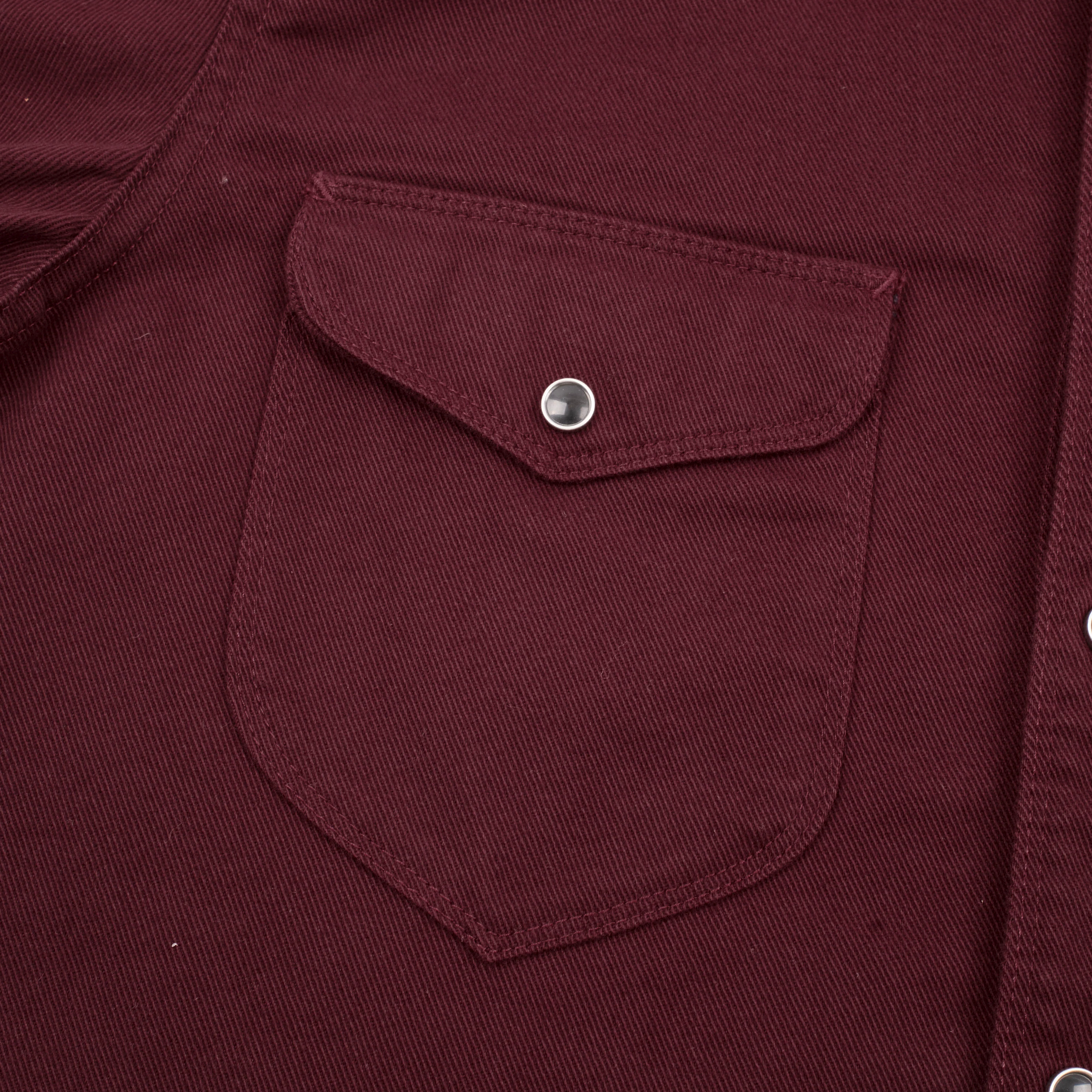 Bodie Burgundy Twill - Image 5