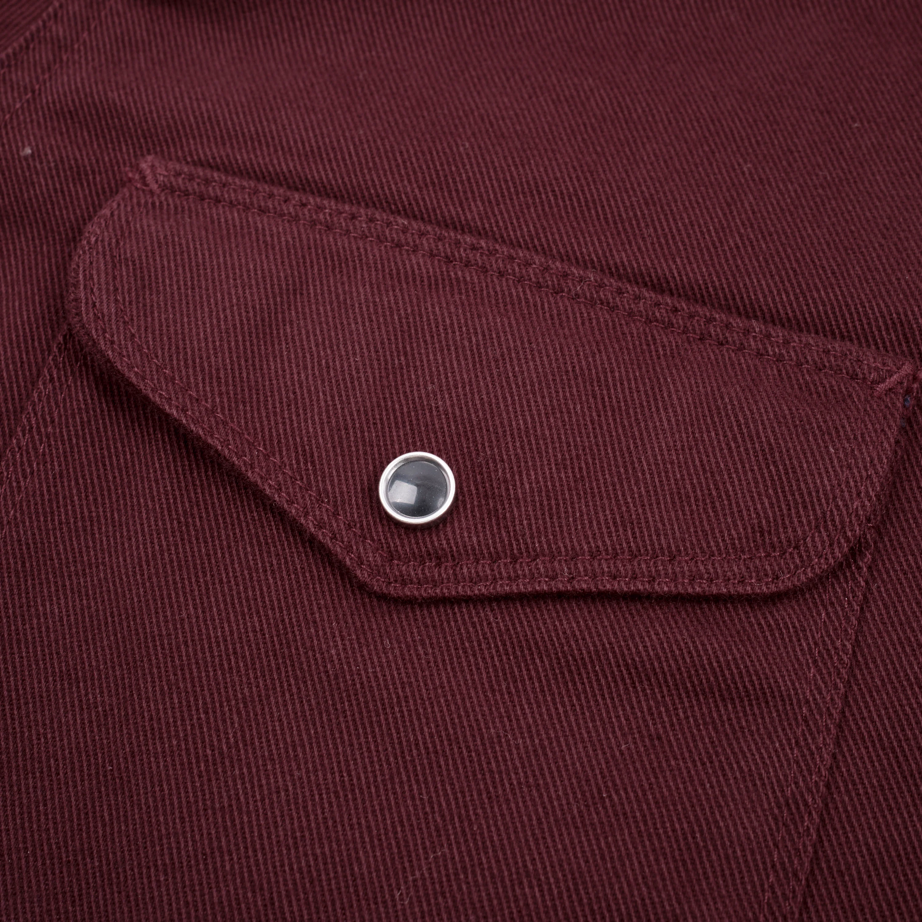 Bodie Burgundy Twill - Image 8