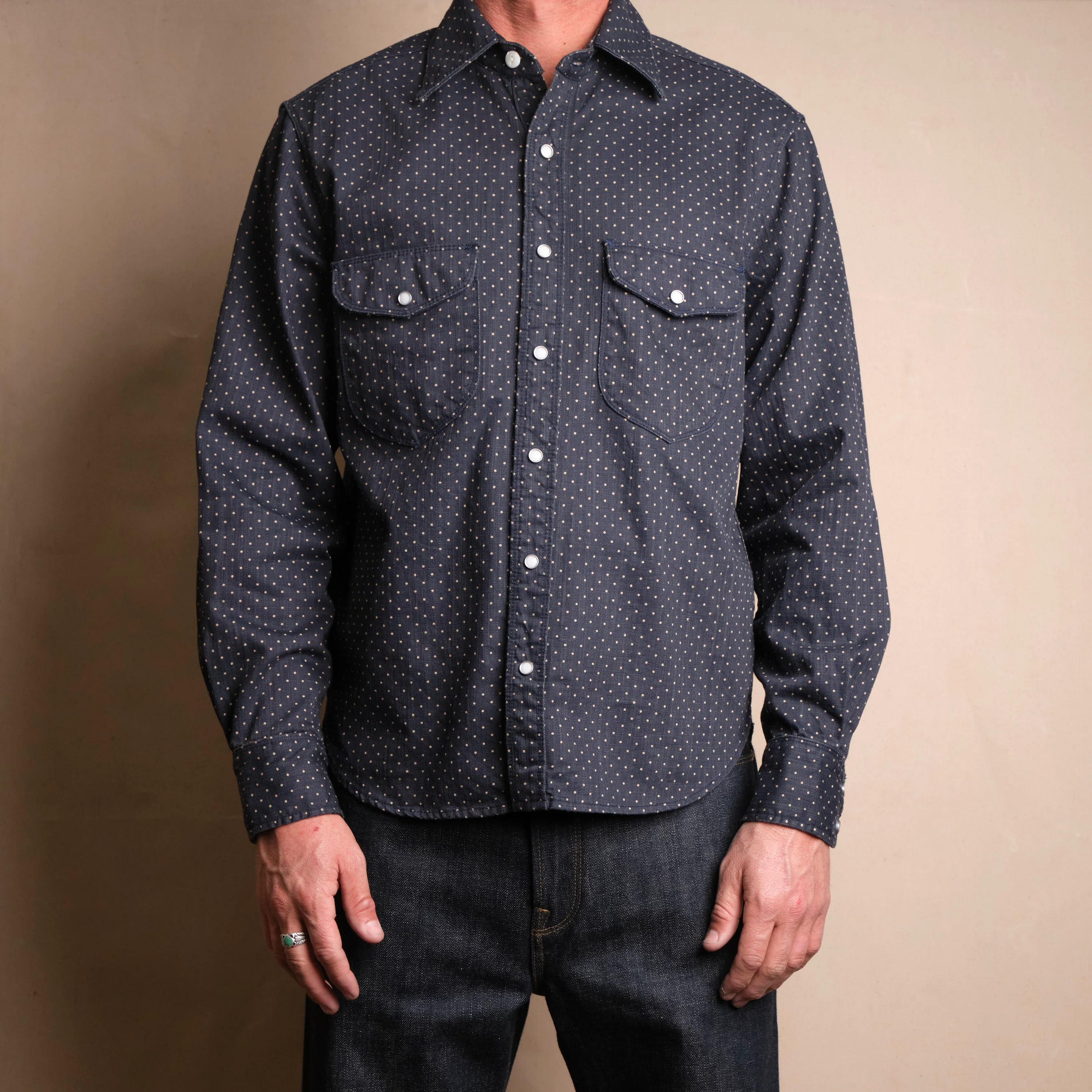Bodie Navy Polkadot - Image 2